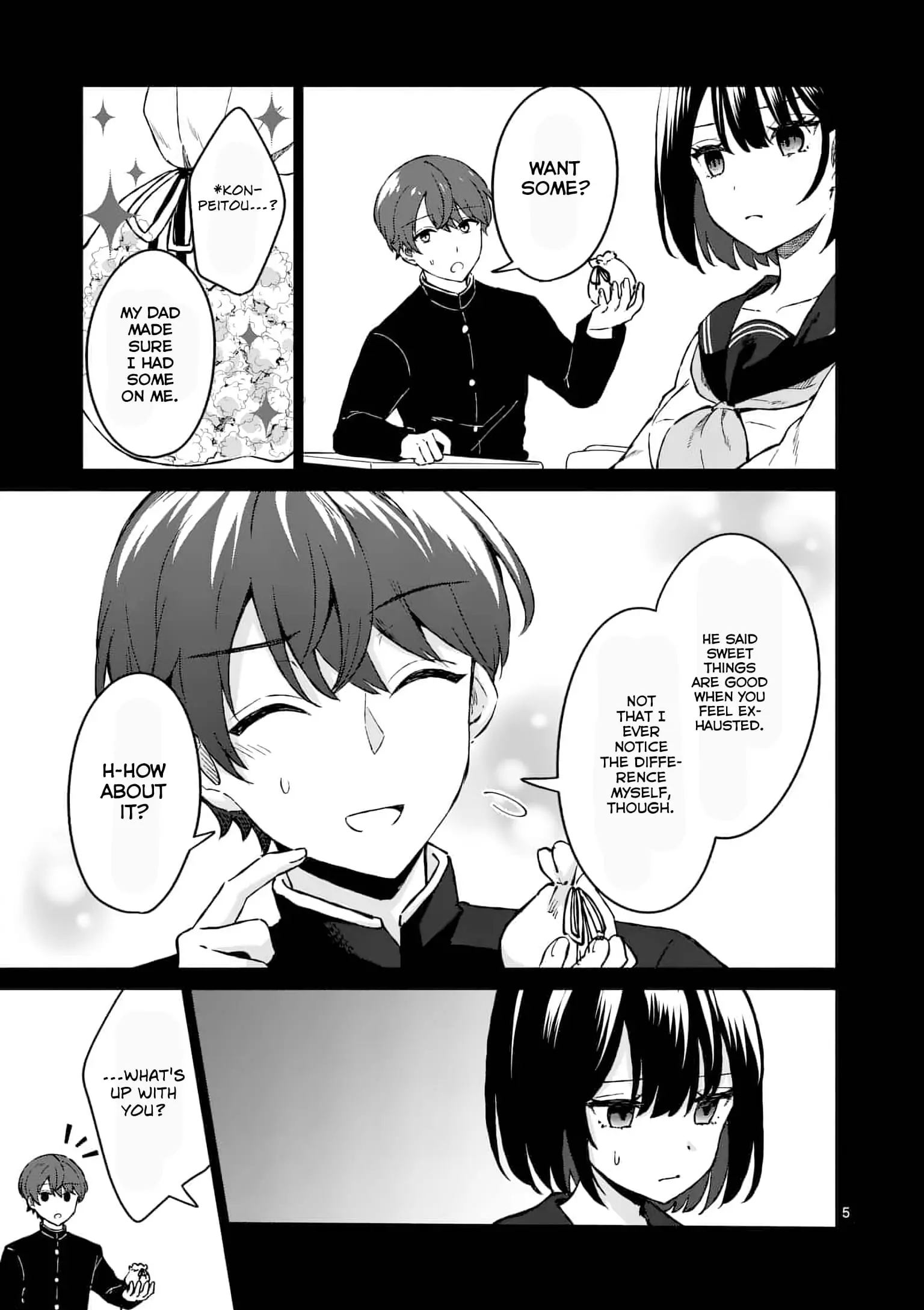 Shiotaiou no Sato-san ga Ore ni dake Amai - Chapter 3 - Page 5