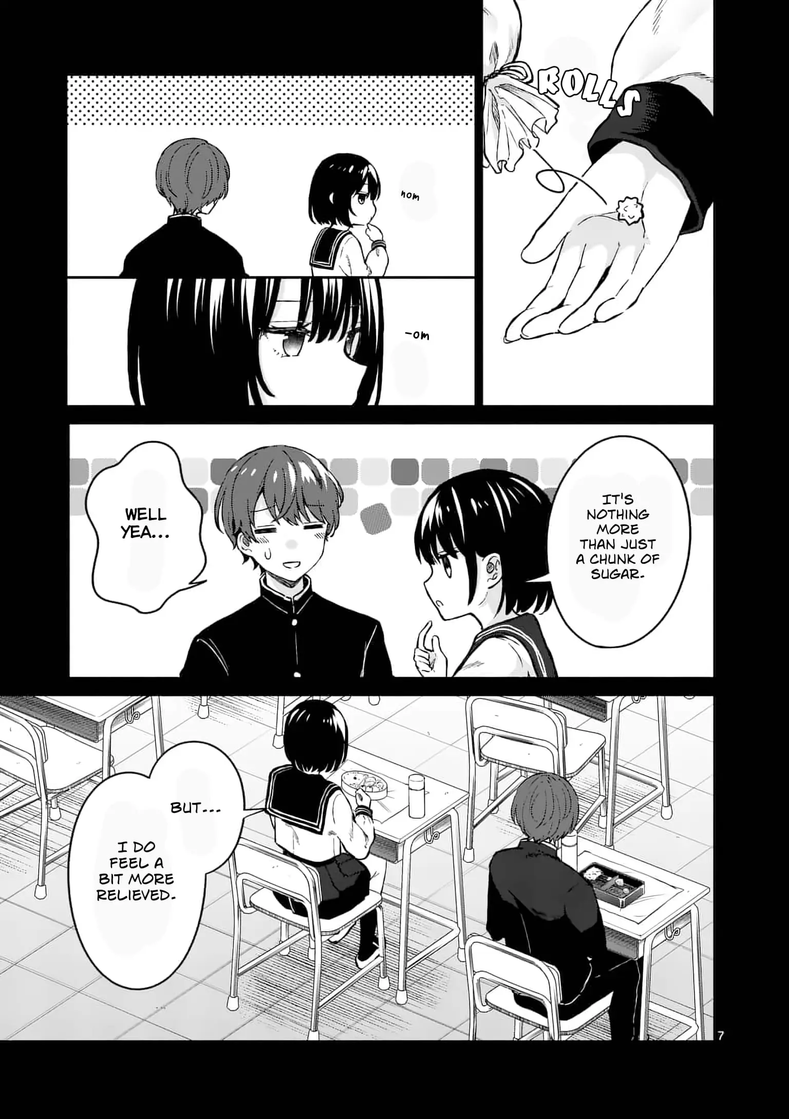 Shiotaiou no Sato-san ga Ore ni dake Amai - Chapter 3 - Page 7