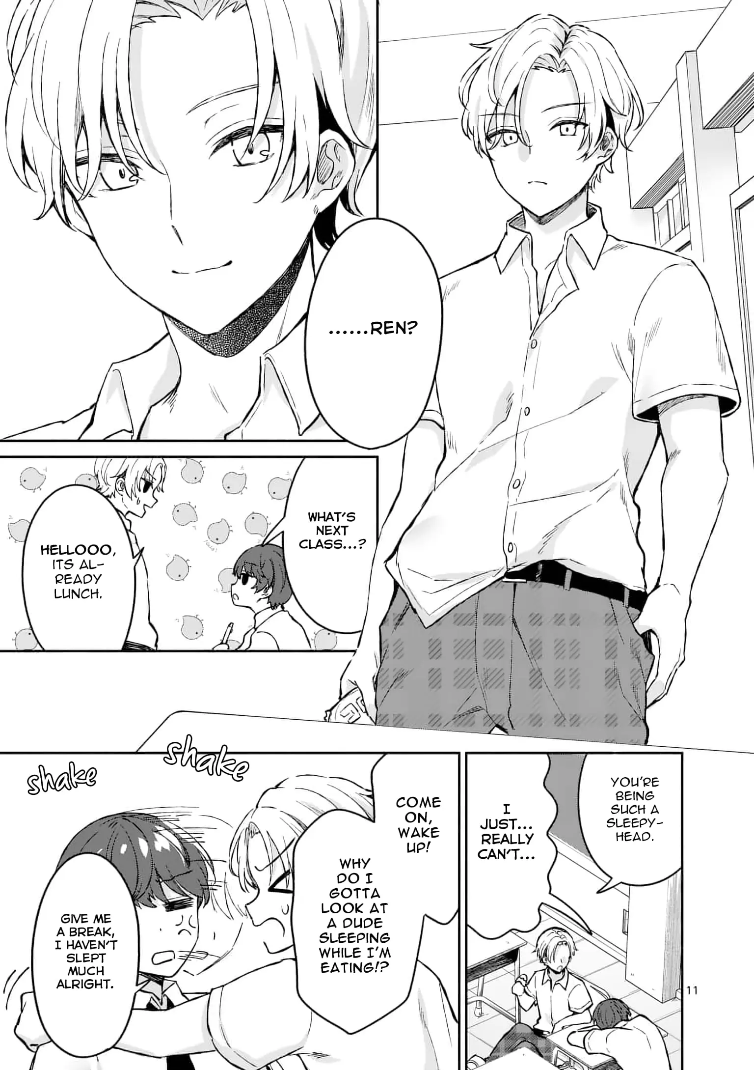 Shiotaiou no Sato-san ga Ore ni dake Amai - Chapter 3 - Page 11