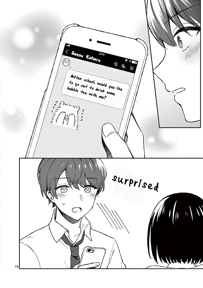 Shiotaiou no Sato-san ga Ore ni dake Amai - Chapter 4 - Page 14