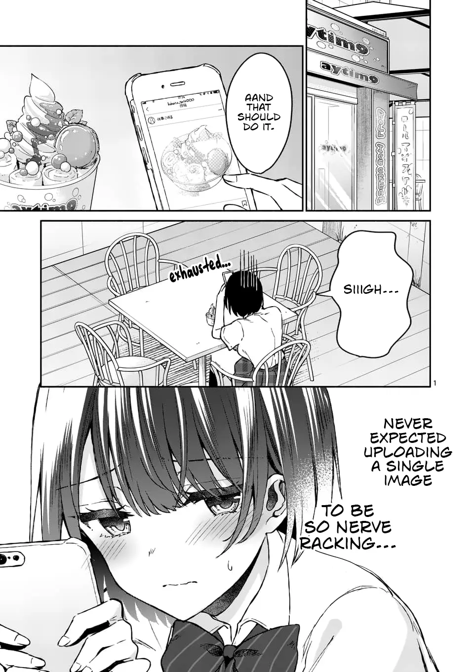 Shiotaiou no Sato-san ga Ore ni dake Amai - Chapter 7 - Page 1