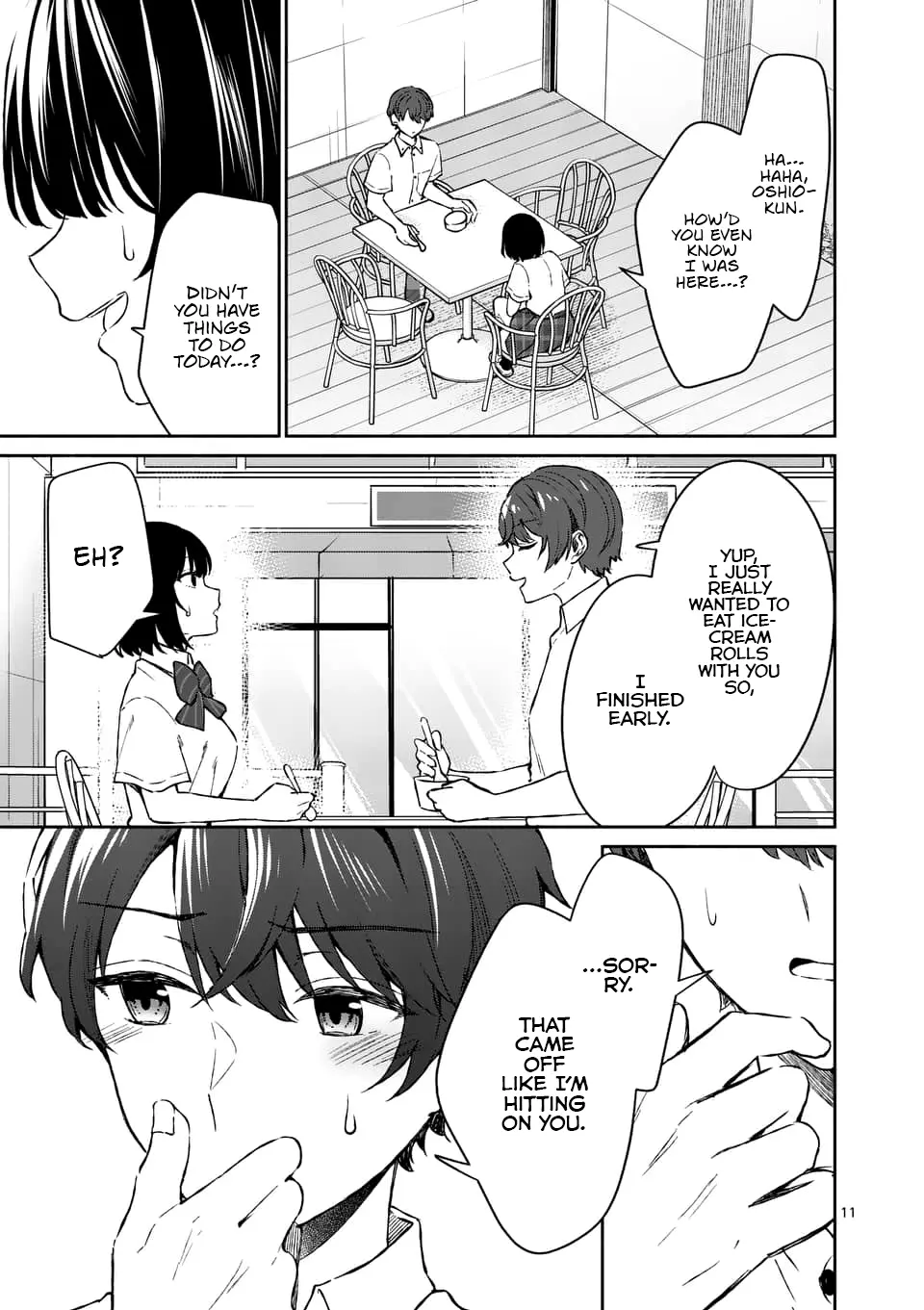 Shiotaiou no Sato-san ga Ore ni dake Amai - Chapter 7 - Page 11