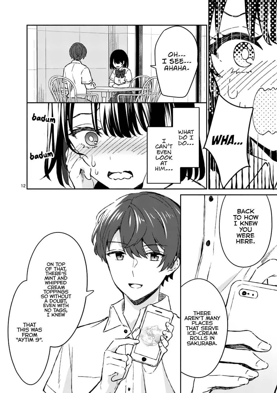 Shiotaiou no Sato-san ga Ore ni dake Amai - Chapter 7 - Page 12