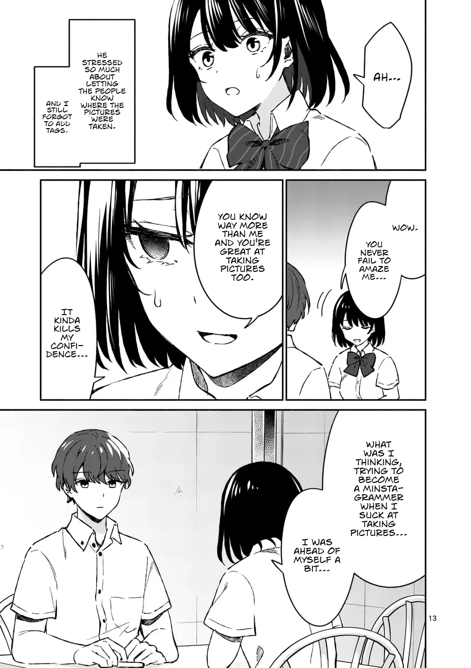 Shiotaiou no Sato-san ga Ore ni dake Amai - Chapter 7 - Page 13