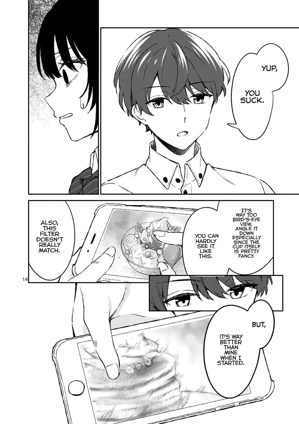 Shiotaiou no Sato-san ga Ore ni dake Amai - Chapter 7 - Page 14
