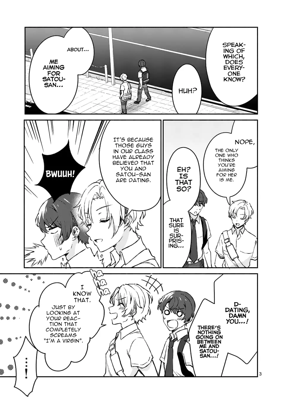 Shiotaiou no Sato-san ga Ore ni dake Amai - Chapter 8 - Page 3