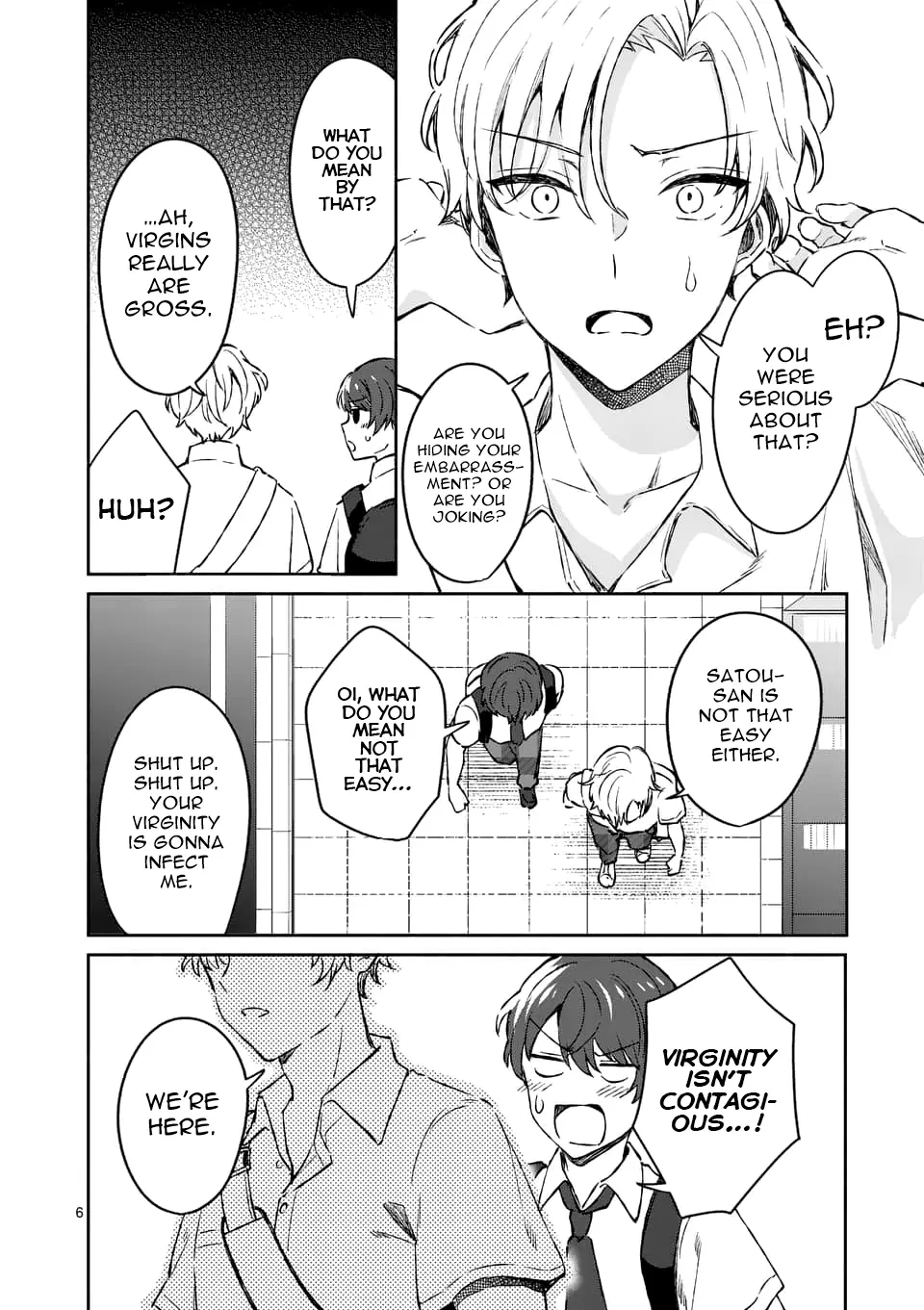 Shiotaiou no Sato-san ga Ore ni dake Amai - Chapter 8 - Page 6