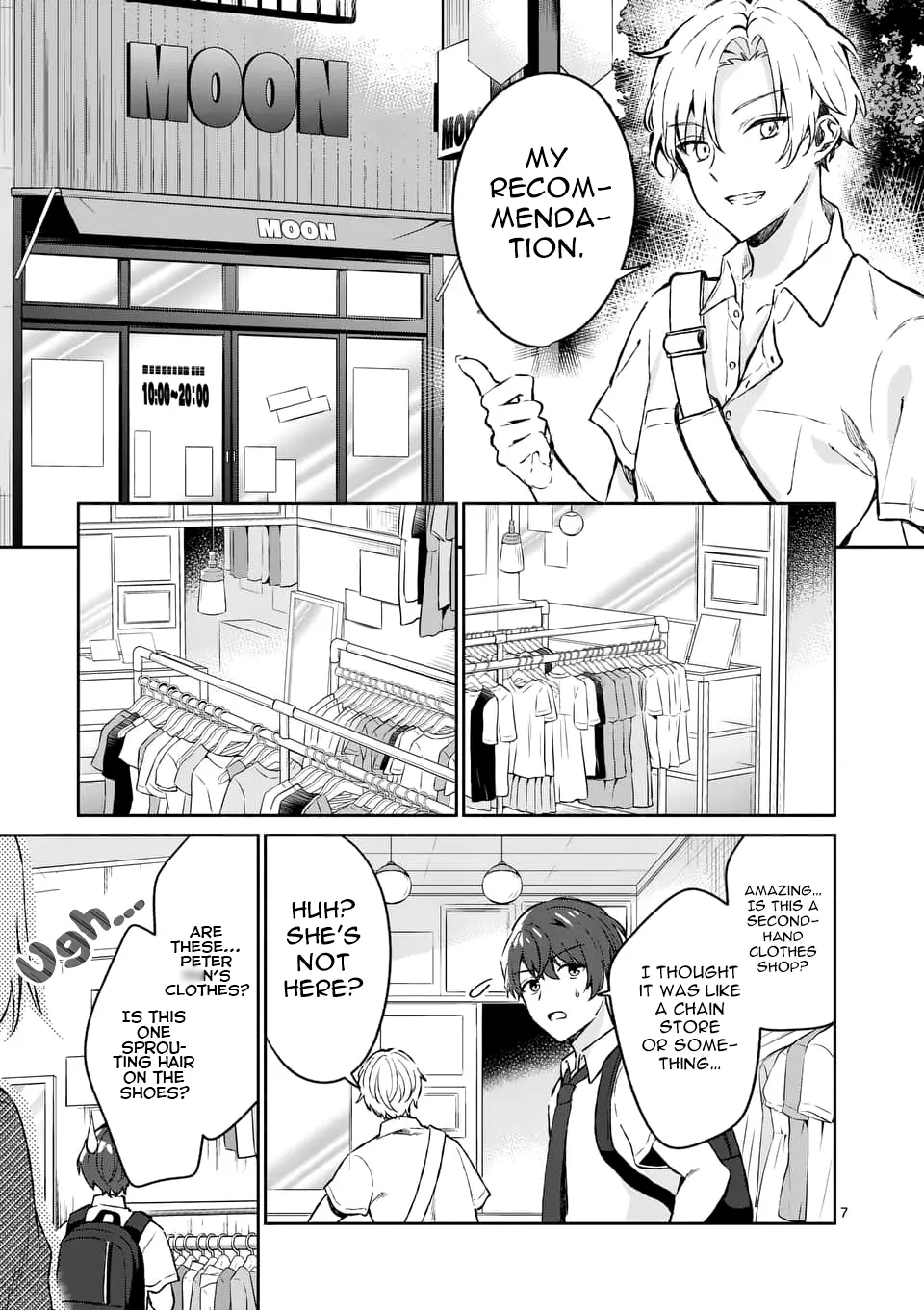 Shiotaiou no Sato-san ga Ore ni dake Amai - Chapter 8 - Page 7