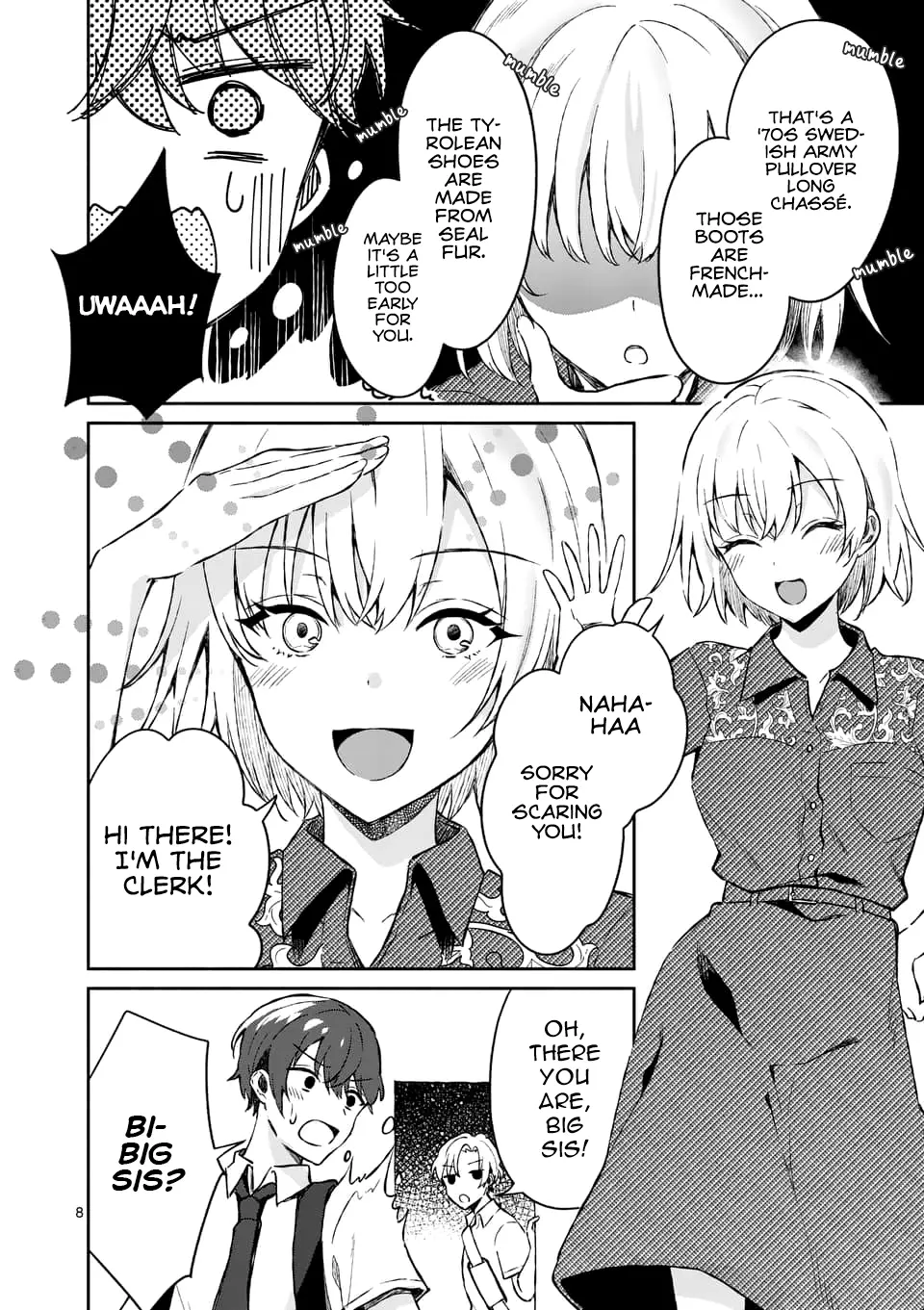Shiotaiou no Sato-san ga Ore ni dake Amai - Chapter 8 - Page 8