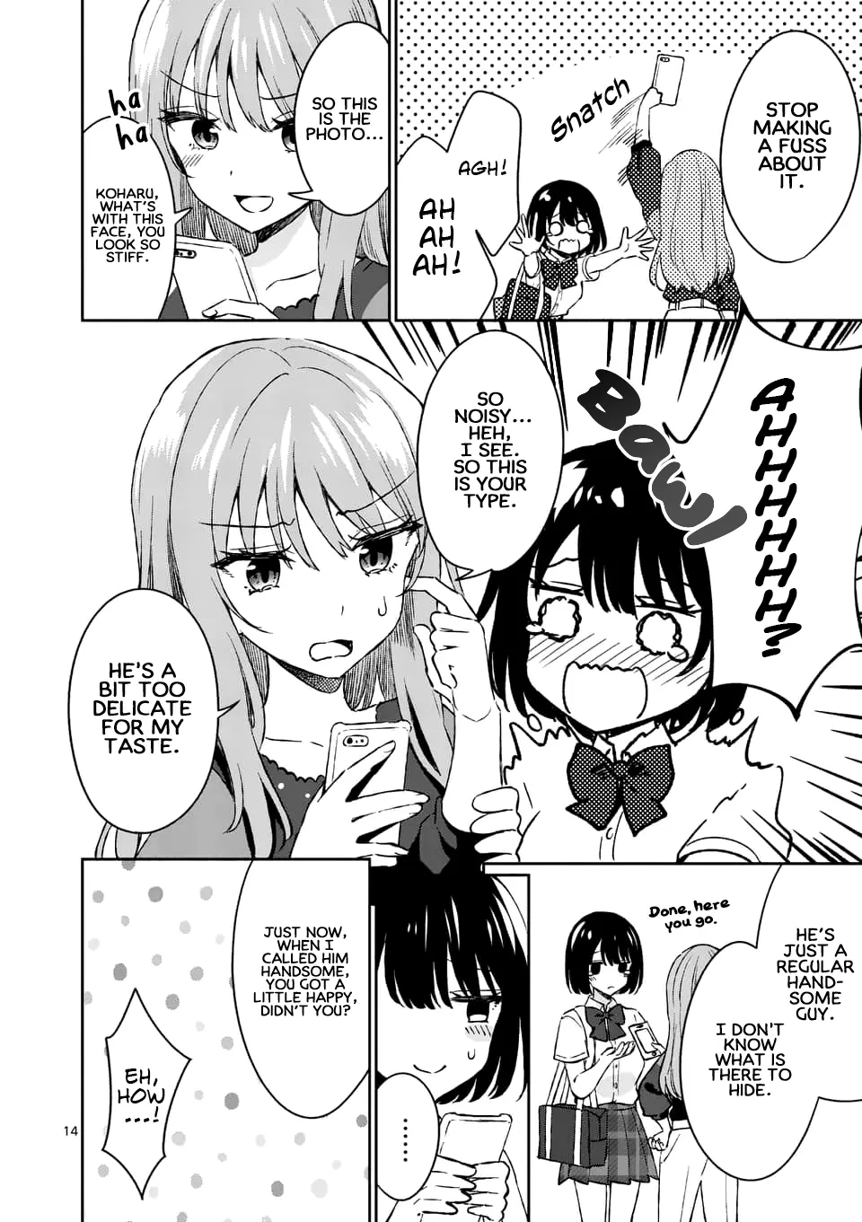 Shiotaiou no Sato-san ga Ore ni dake Amai - Chapter 8 - Page 14
