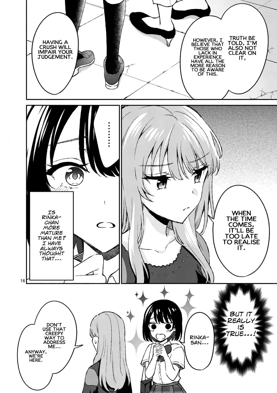 Shiotaiou no Sato-san ga Ore ni dake Amai - Chapter 8 - Page 16