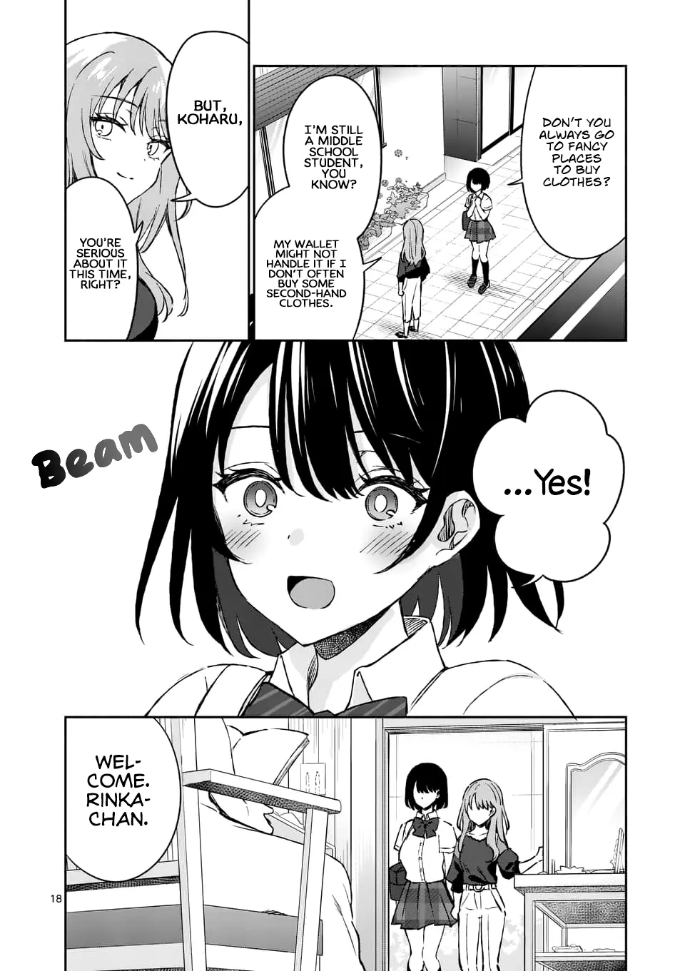 Shiotaiou no Sato-san ga Ore ni dake Amai - Chapter 8 - Page 18