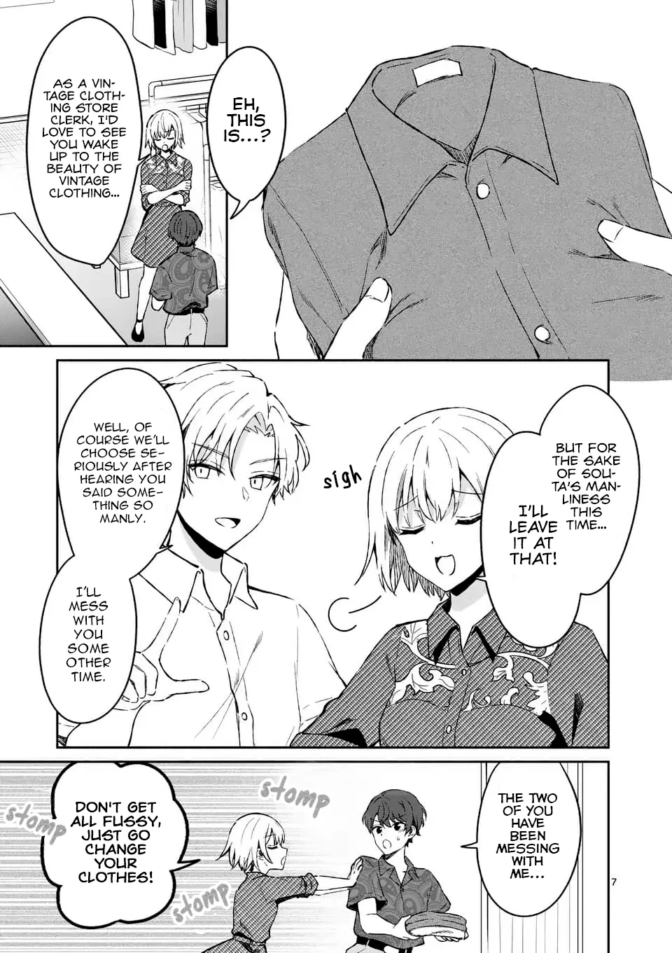 Shiotaiou no Sato-san ga Ore ni dake Amai - Chapter 9 - Page 7
