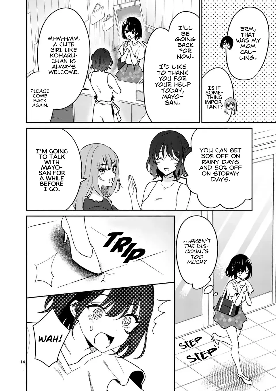Shiotaiou no Sato-san ga Ore ni dake Amai - Chapter 9 - Page 14