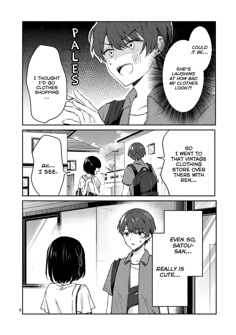 Shiotaiou no Sato-san ga Ore ni dake Amai - Chapter 10 - Page 8