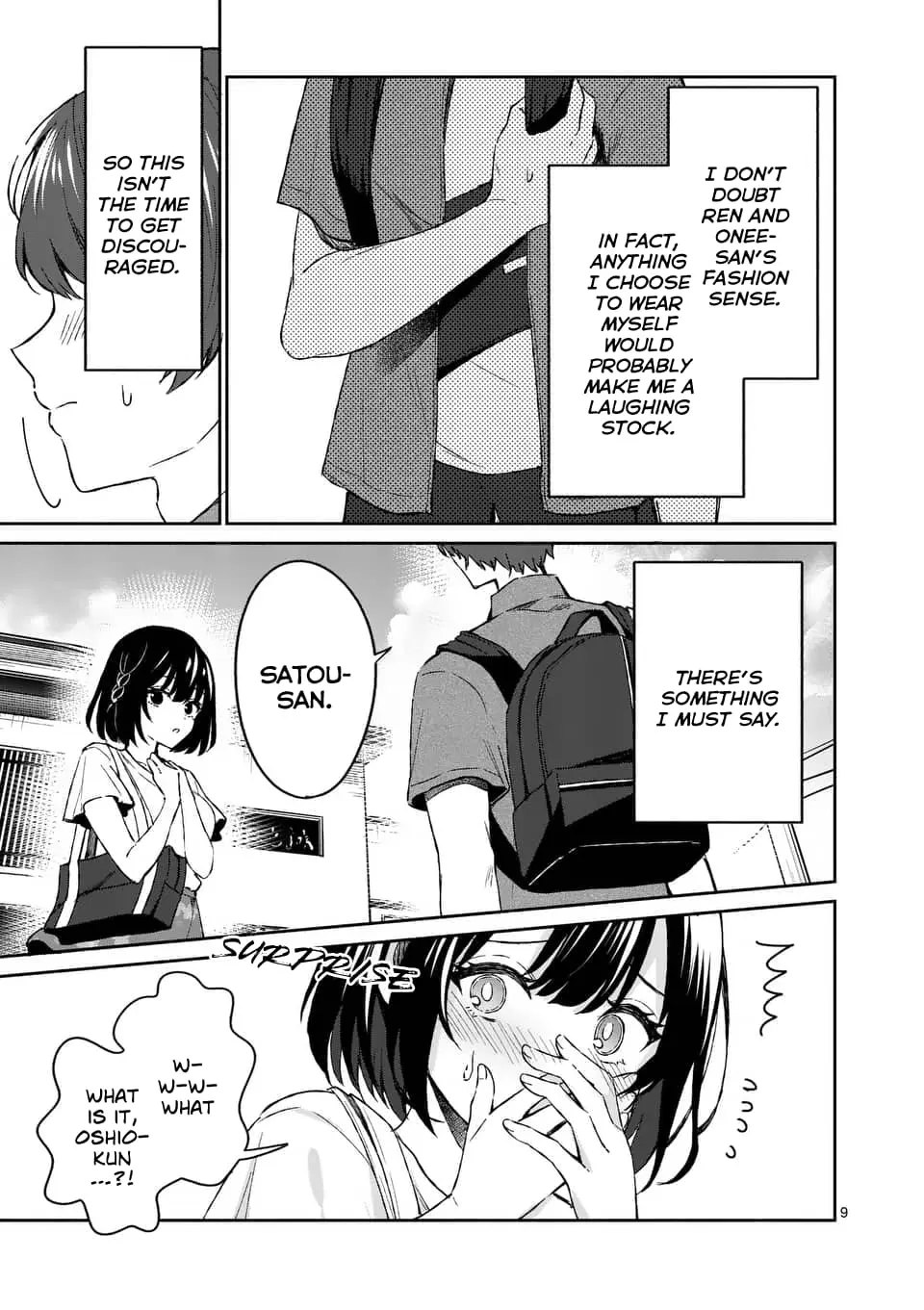 Shiotaiou no Sato-san ga Ore ni dake Amai - Chapter 10 - Page 9