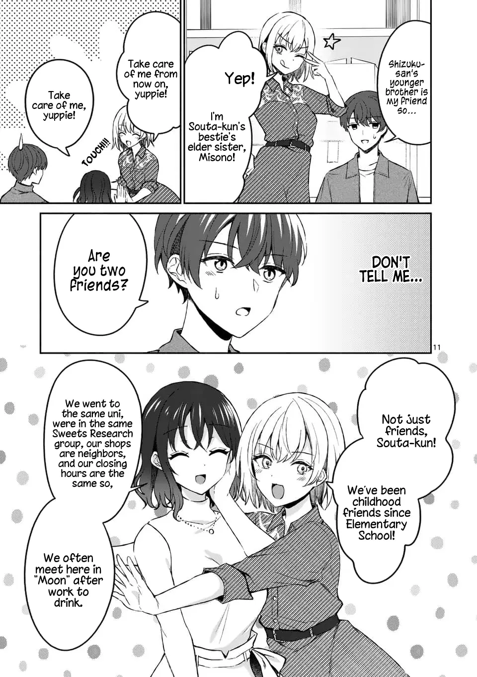 Shiotaiou no Sato-san ga Ore ni dake Amai - Chapter 12 - Page 11