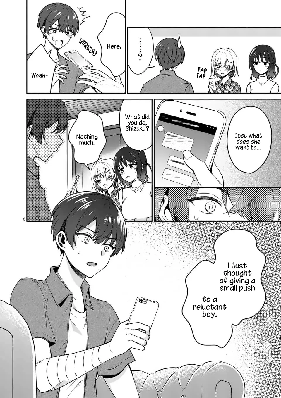 Shiotaiou no Sato-san ga Ore ni dake Amai - Chapter 13 - Page 8