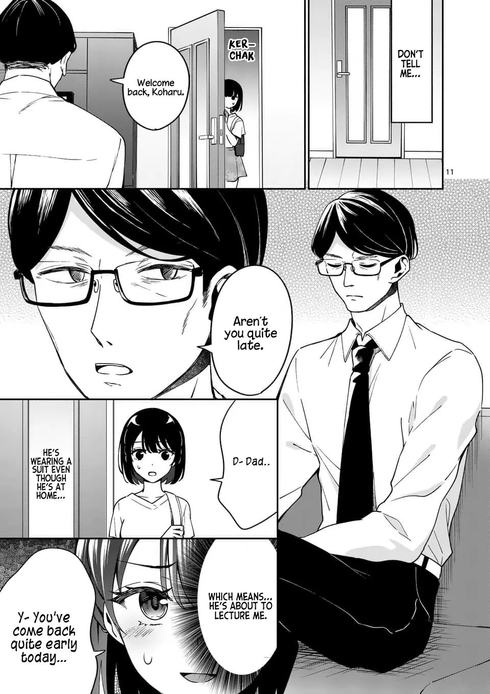 Shiotaiou no Sato-san ga Ore ni dake Amai - Chapter 13 - Page 11