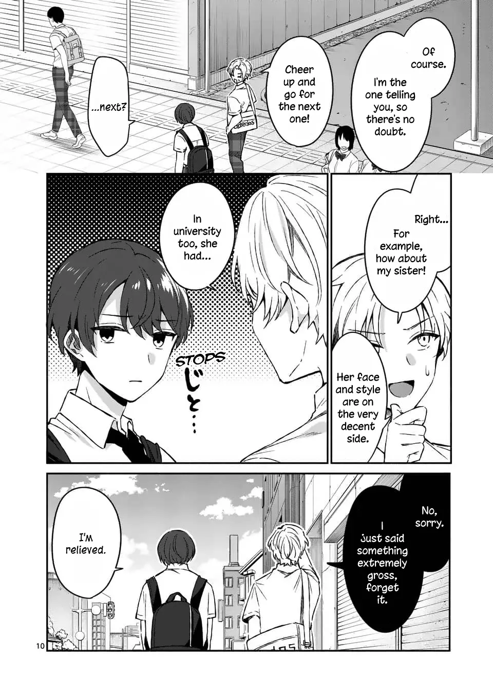 Shiotaiou no Sato-san ga Ore ni dake Amai - Chapter 15 - Page 10