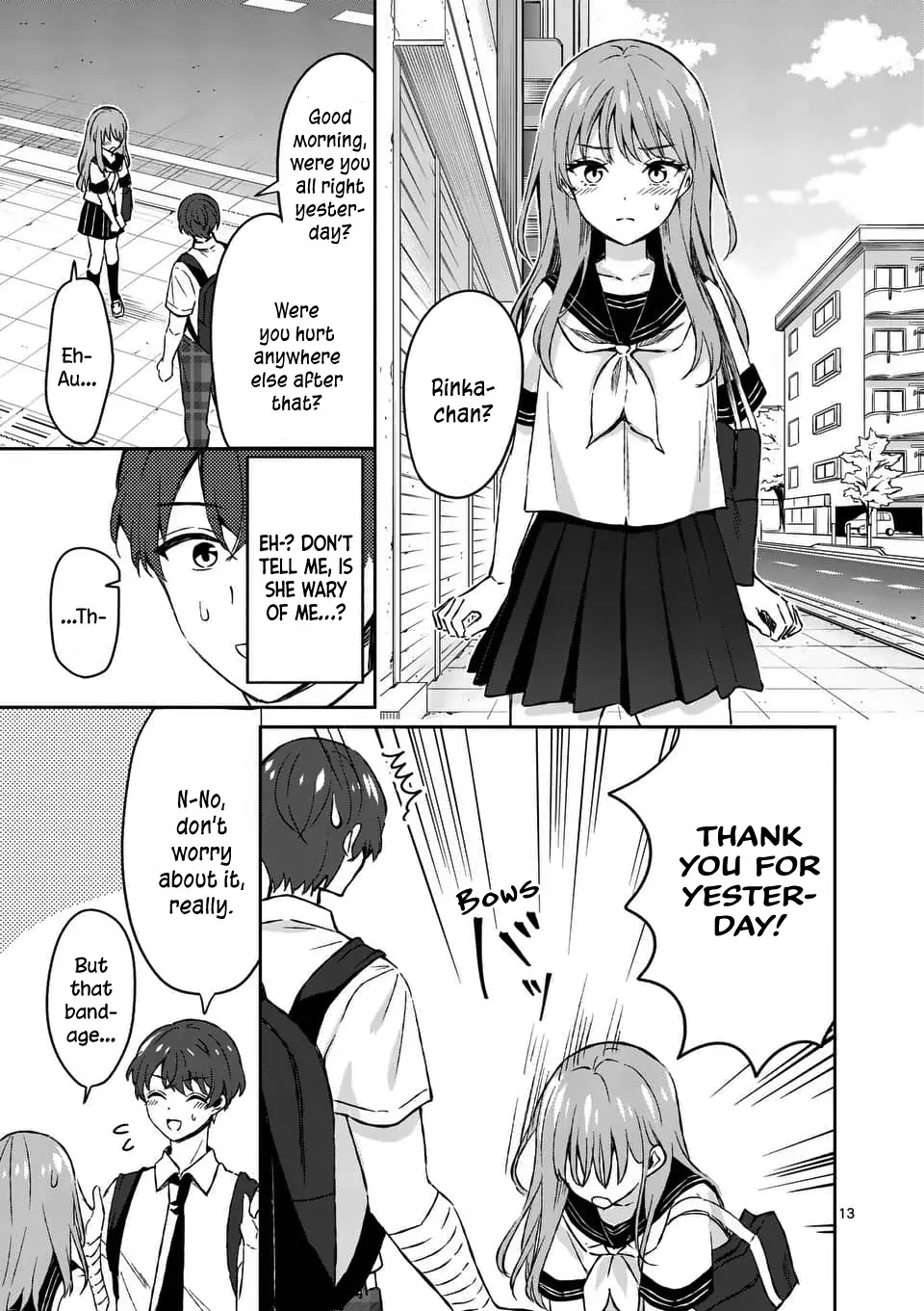 Shiotaiou no Sato-san ga Ore ni dake Amai - Chapter 15 - Page 13