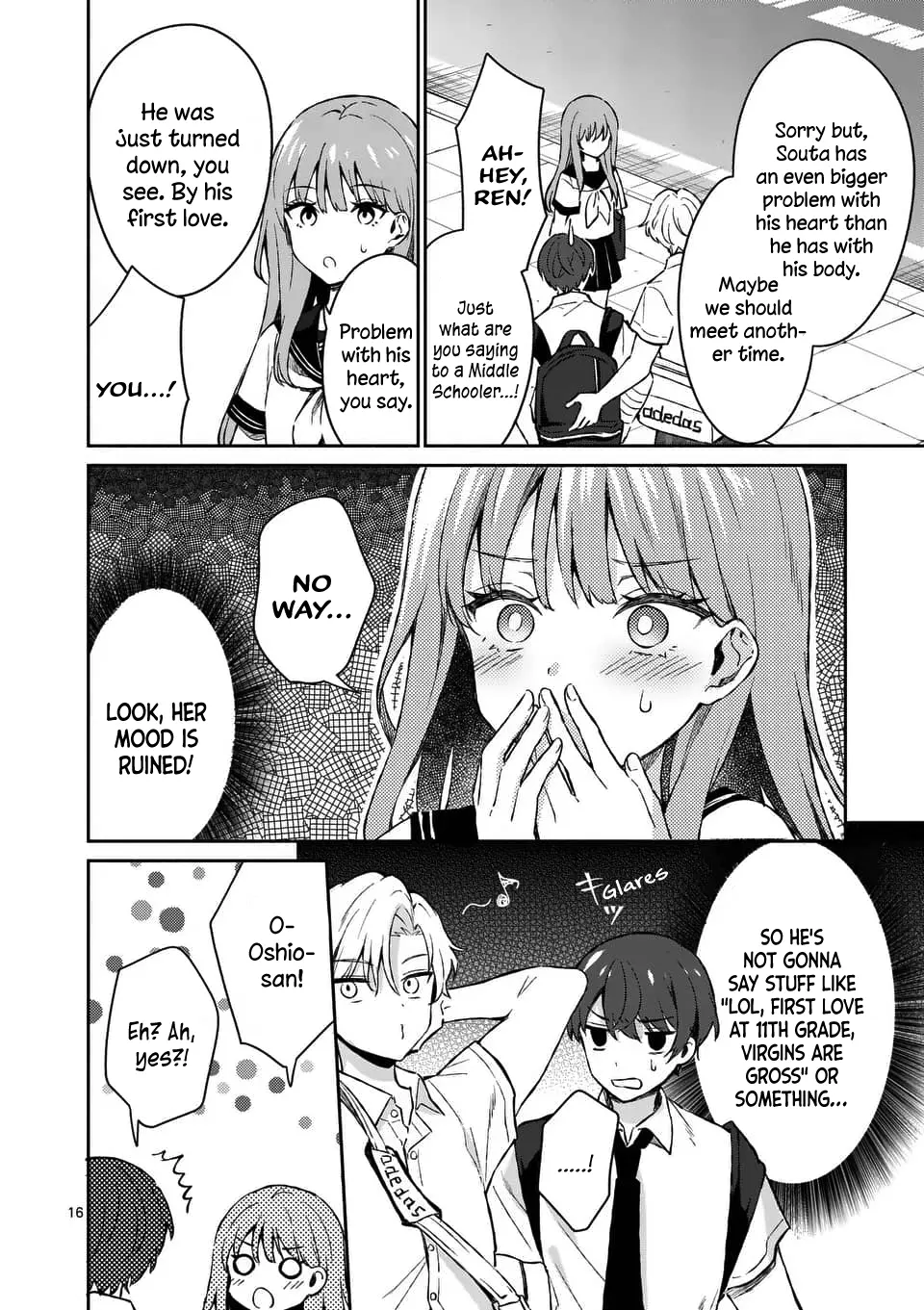 Shiotaiou no Sato-san ga Ore ni dake Amai - Chapter 15 - Page 16
