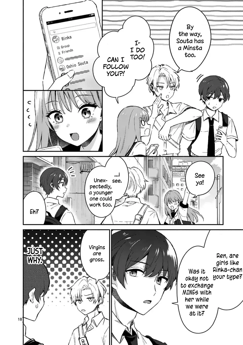 Shiotaiou no Sato-san ga Ore ni dake Amai - Chapter 15 - Page 18