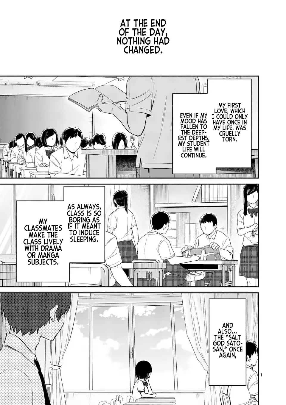 Shiotaiou no Sato-san ga Ore ni dake Amai - Chapter 16 - Page 1
