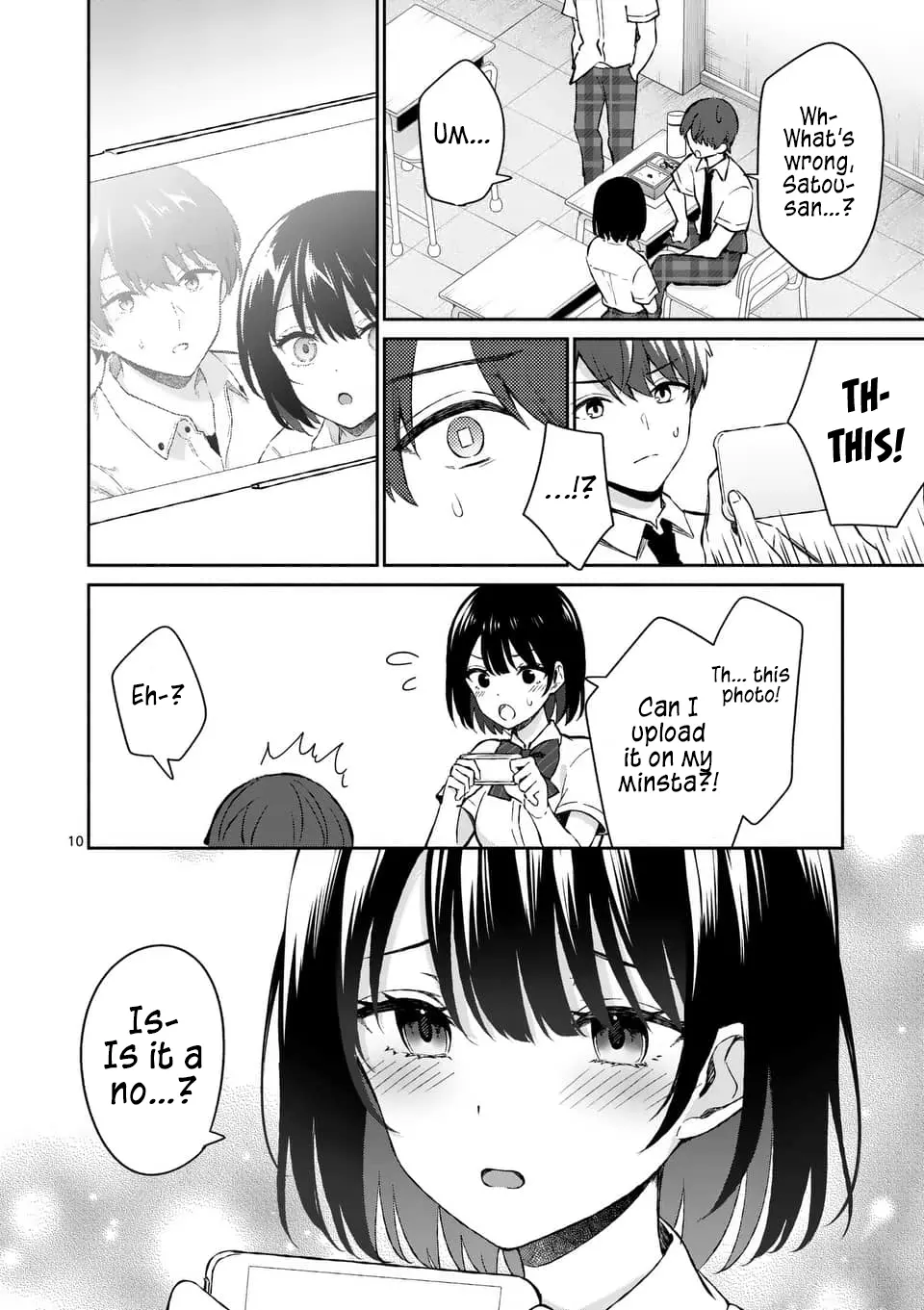 Shiotaiou no Sato-san ga Ore ni dake Amai - Chapter 16 - Page 10