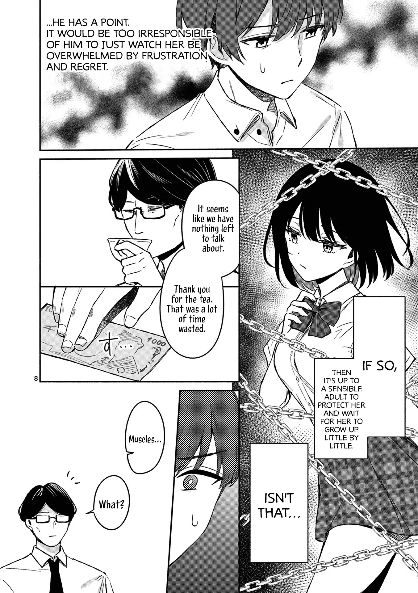 Shiotaiou no Sato-san ga Ore ni dake Amai - Chapter 18 - Page 8