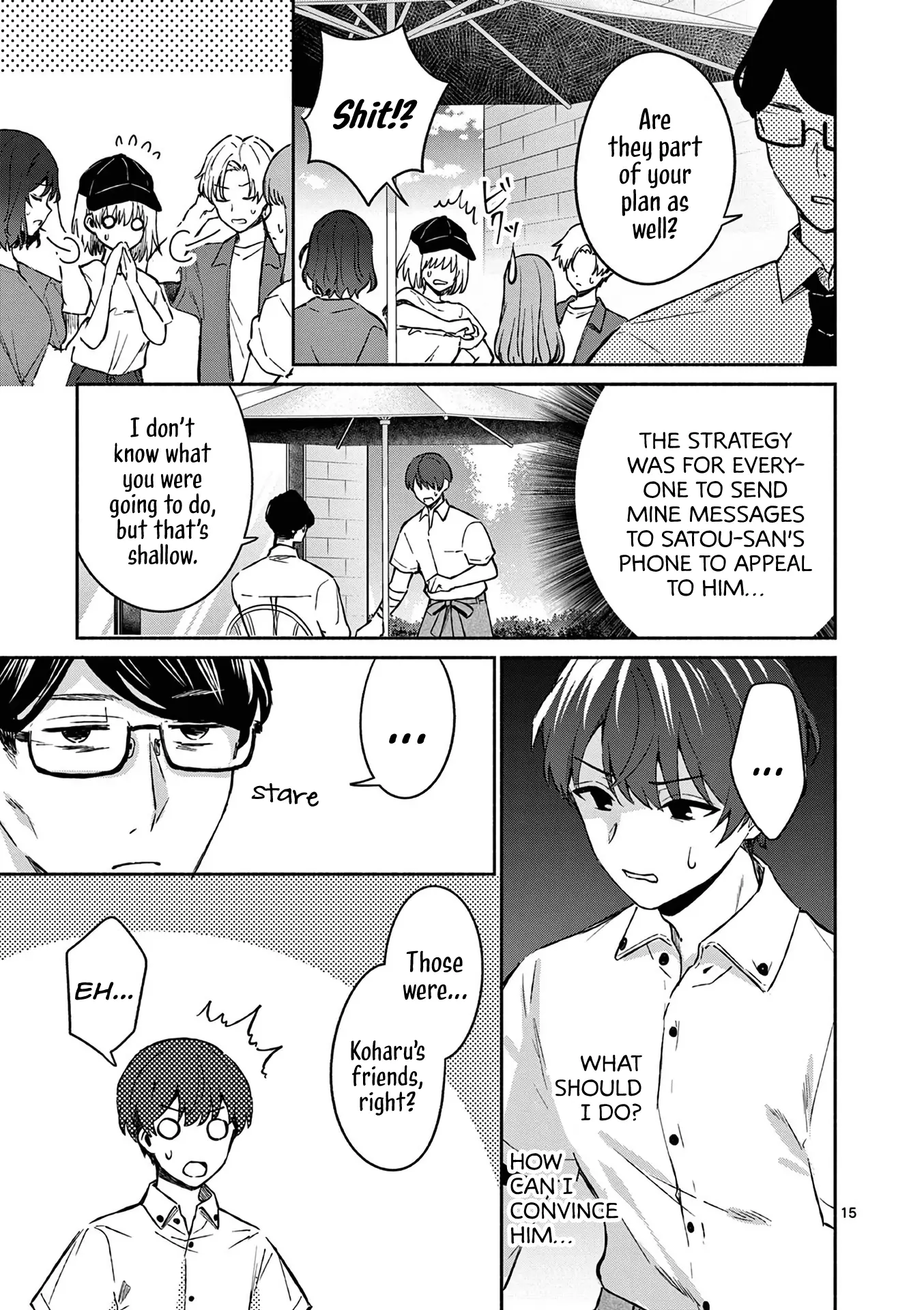 Shiotaiou no Sato-san ga Ore ni dake Amai - Chapter 18 - Page 15