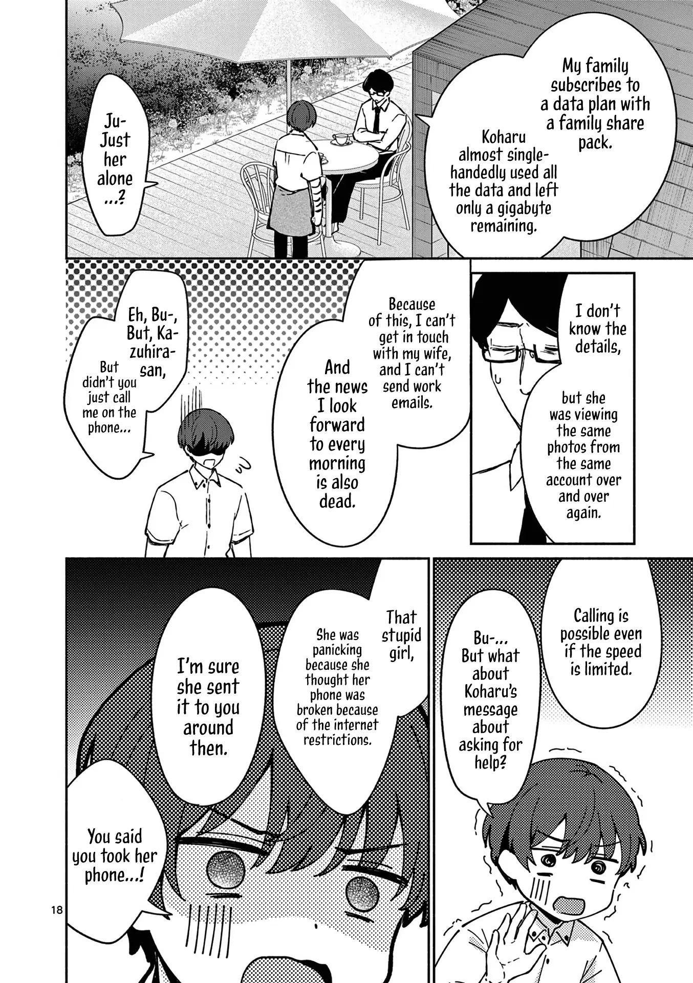 Shiotaiou no Sato-san ga Ore ni dake Amai - Chapter 18 - Page 18