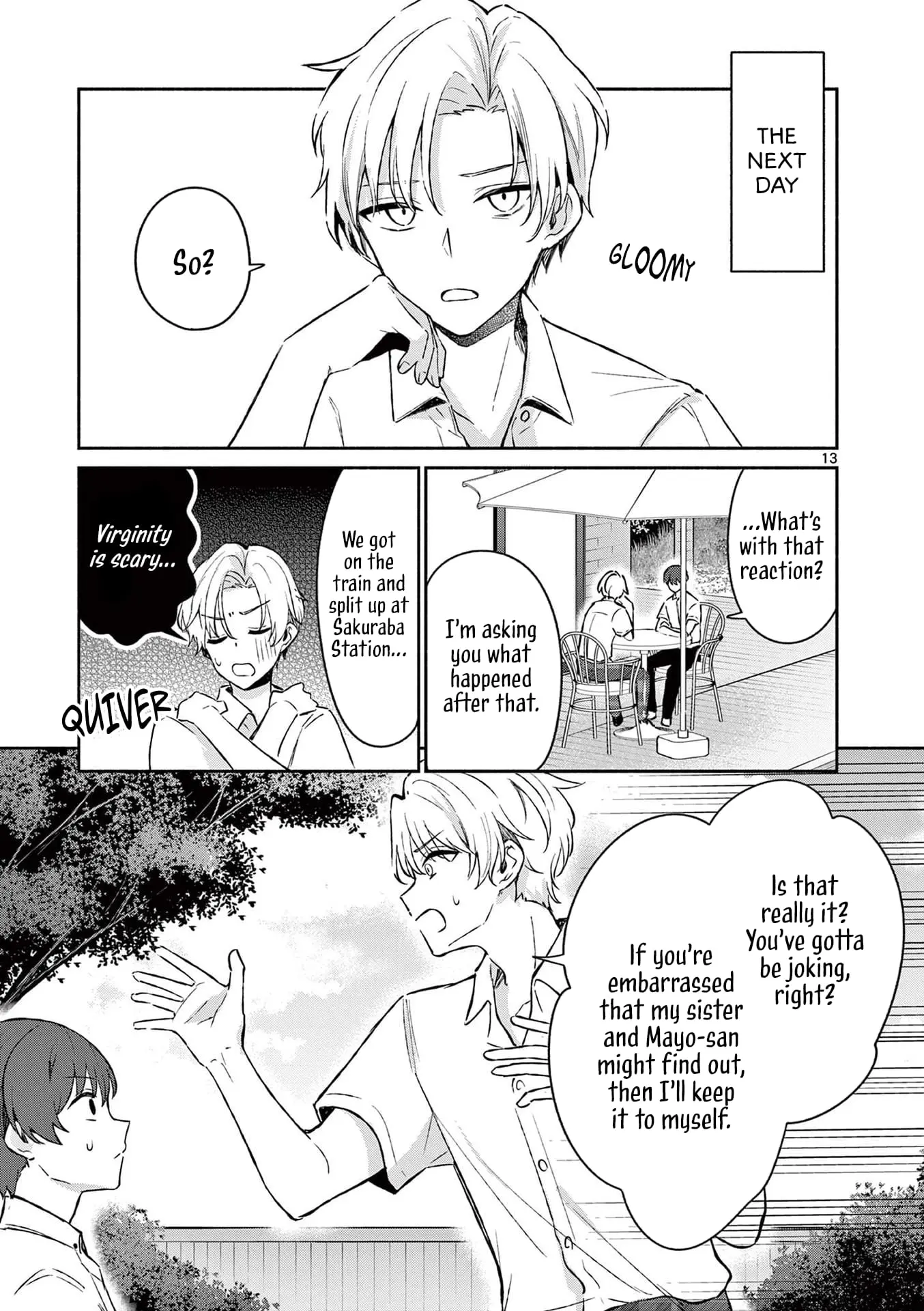 Shiotaiou no Sato-san ga Ore ni dake Amai - Chapter 20 - Page 13