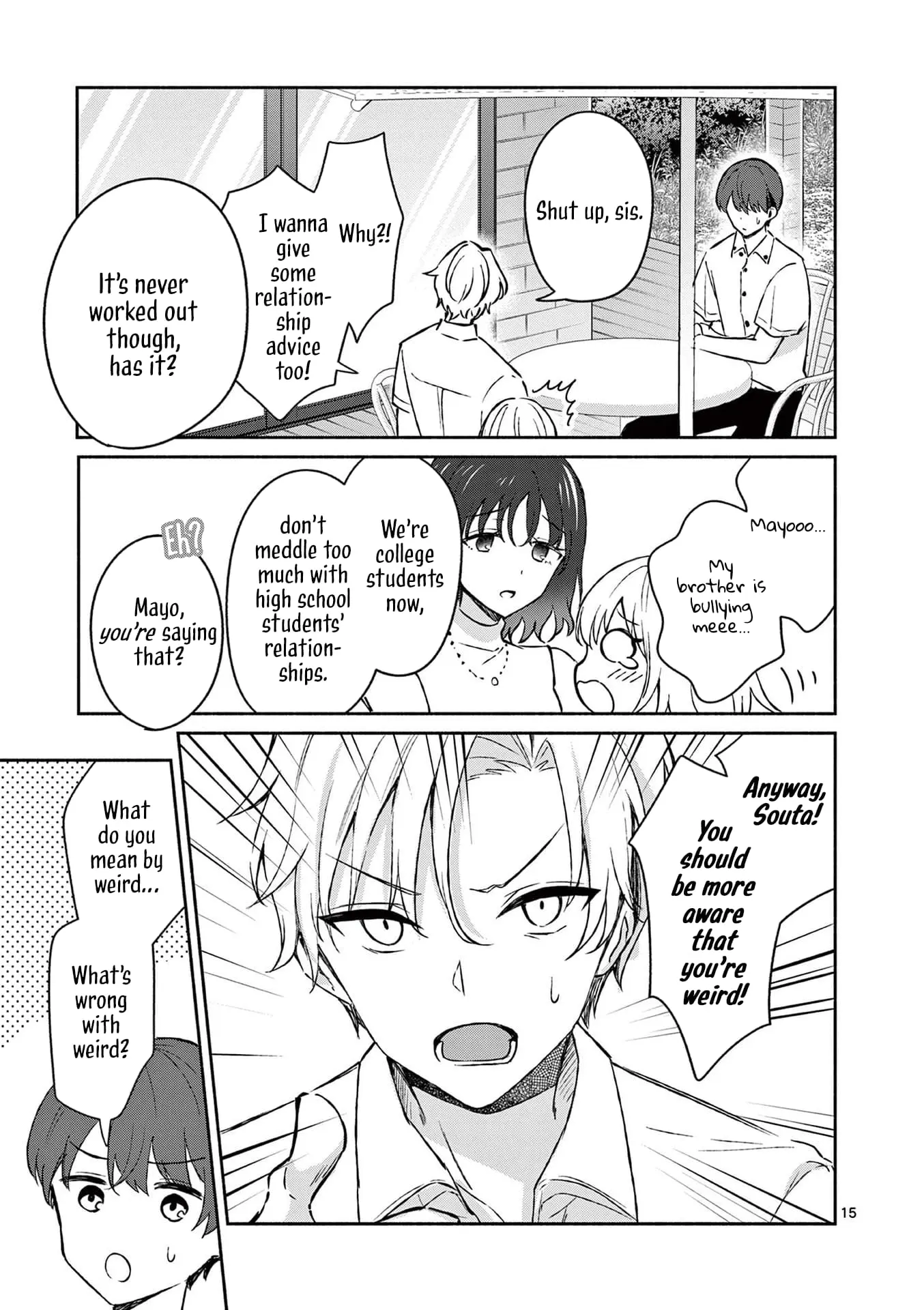 Shiotaiou no Sato-san ga Ore ni dake Amai - Chapter 20 - Page 15