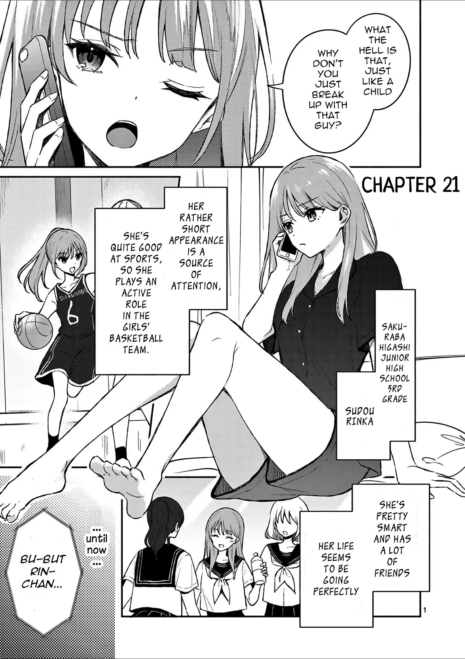 Shiotaiou no Sato-san ga Ore ni dake Amai - Chapter 21 - Page 1