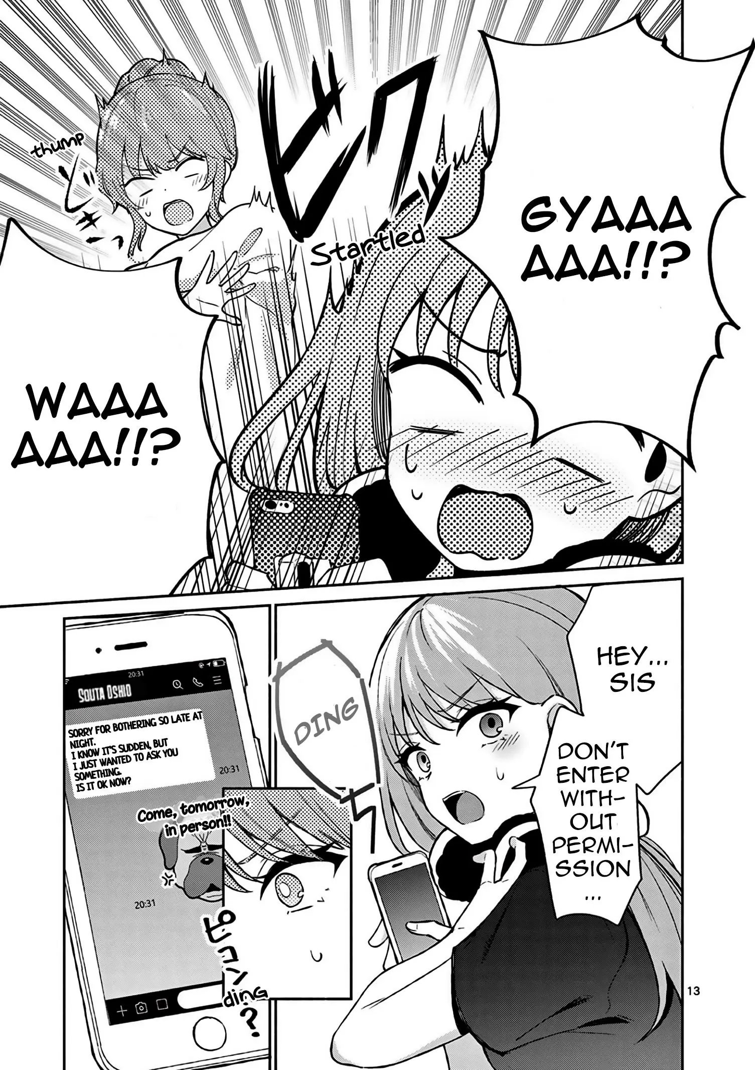 Shiotaiou no Sato-san ga Ore ni dake Amai - Chapter 21 - Page 13