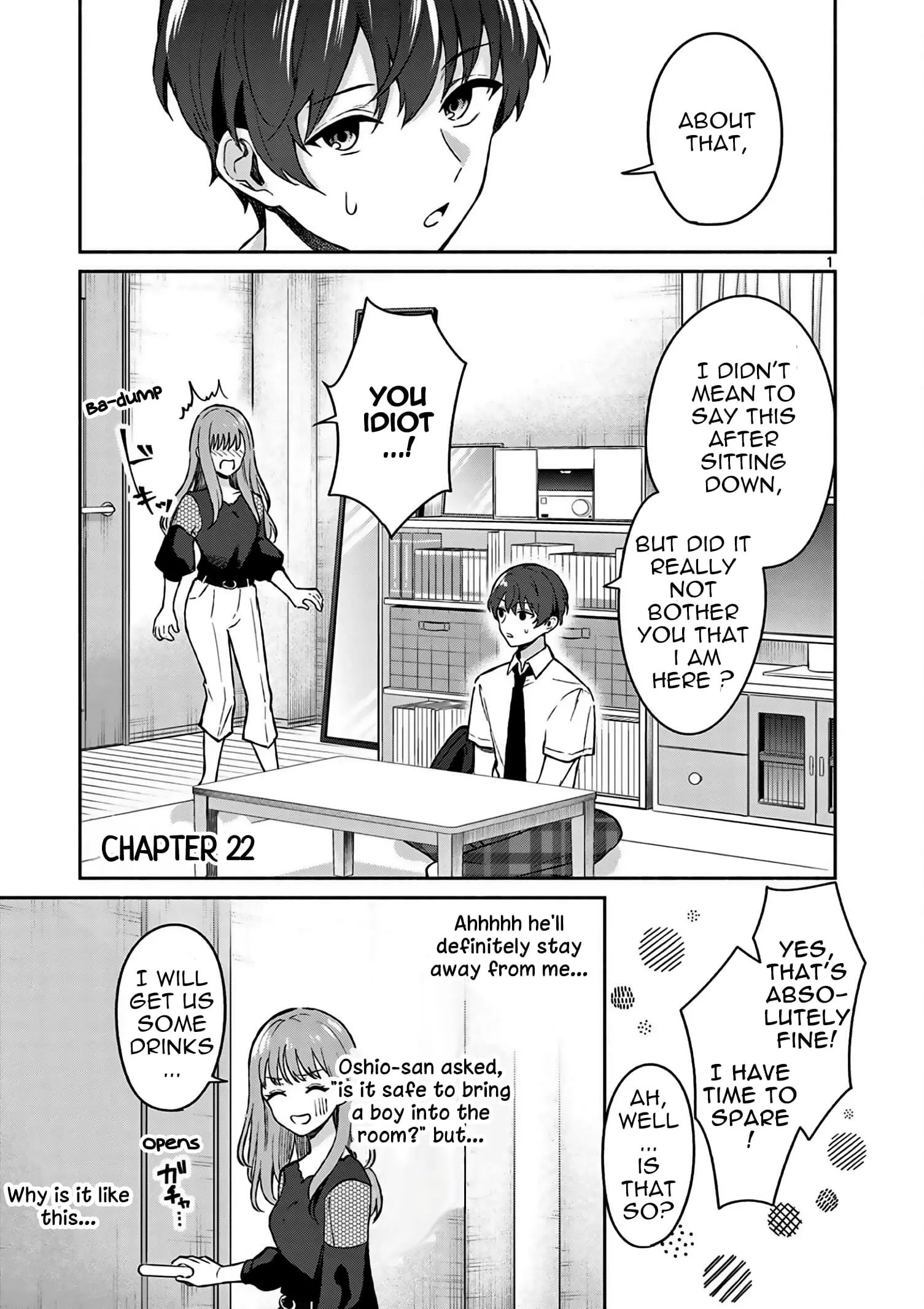 Shiotaiou no Sato-san ga Ore ni dake Amai - Chapter 22 - Page 1