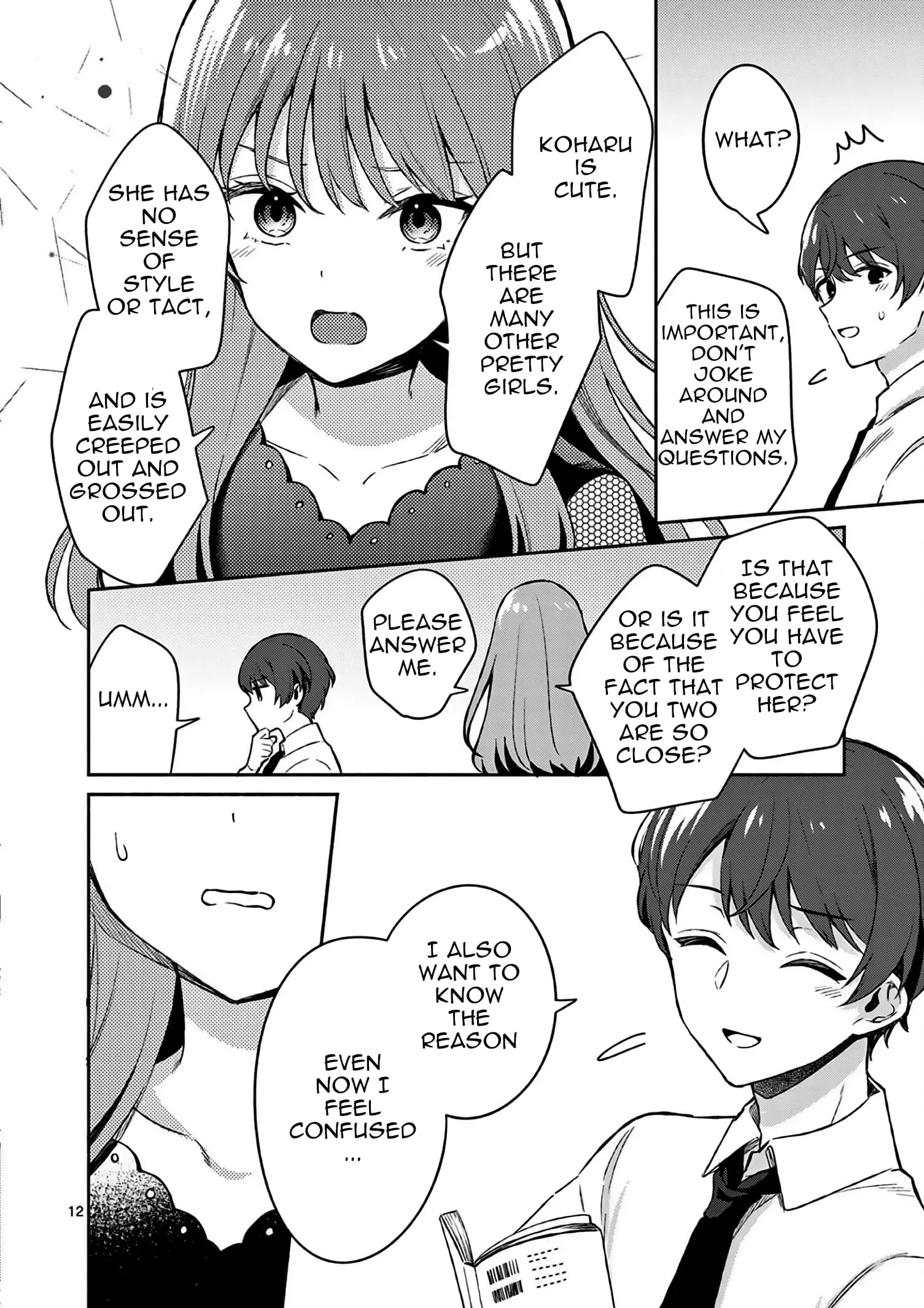 Shiotaiou no Sato-san ga Ore ni dake Amai - Chapter 22 - Page 12