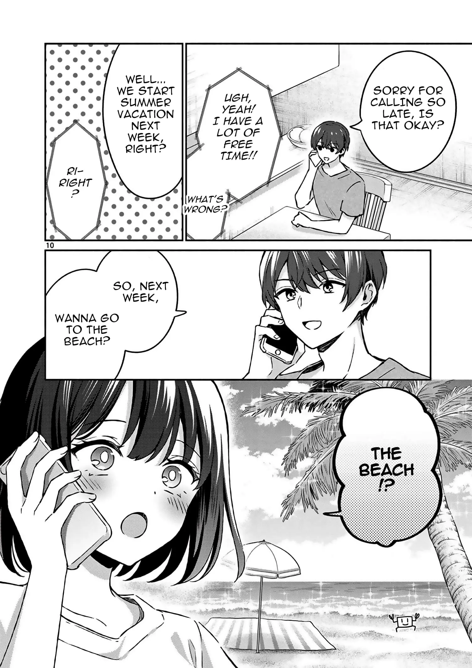 Shiotaiou no Sato-san ga Ore ni dake Amai - Chapter 23 - Page 10