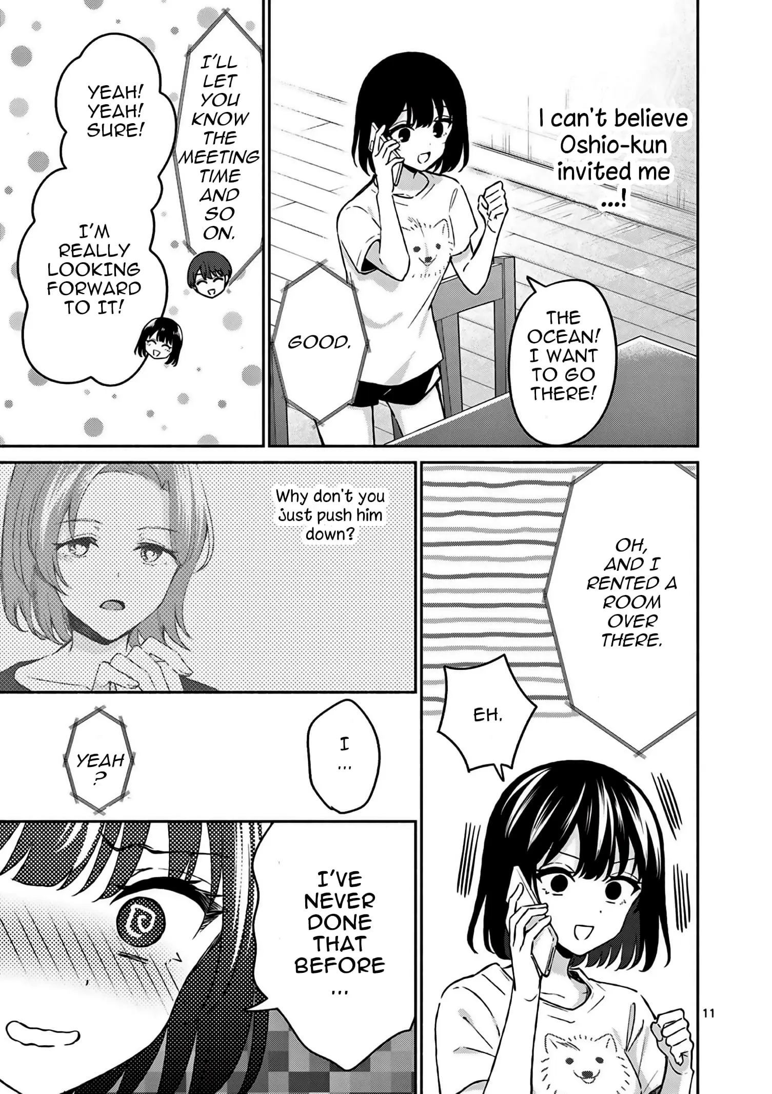 Shiotaiou no Sato-san ga Ore ni dake Amai - Chapter 23 - Page 11