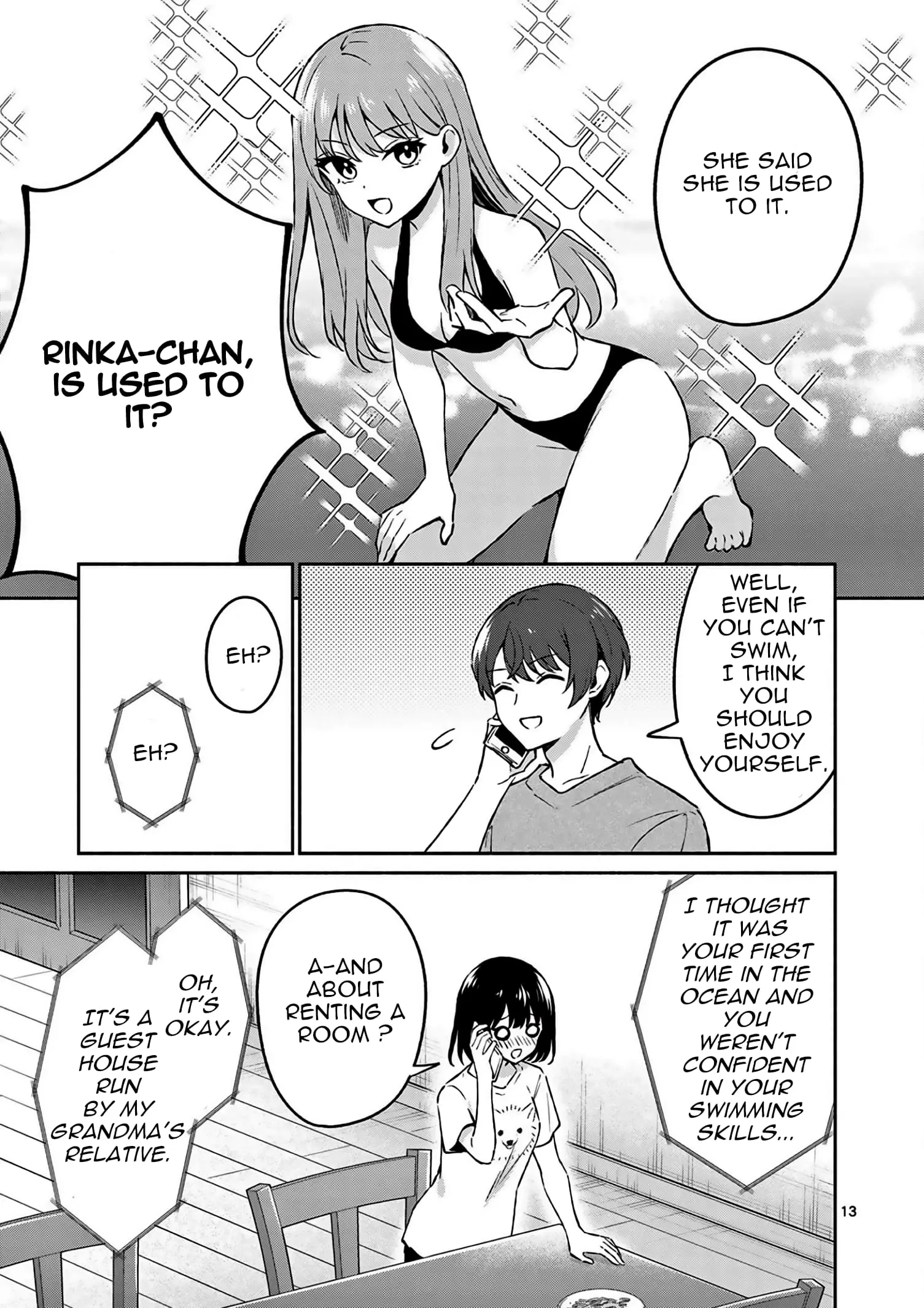 Shiotaiou no Sato-san ga Ore ni dake Amai - Chapter 23 - Page 13