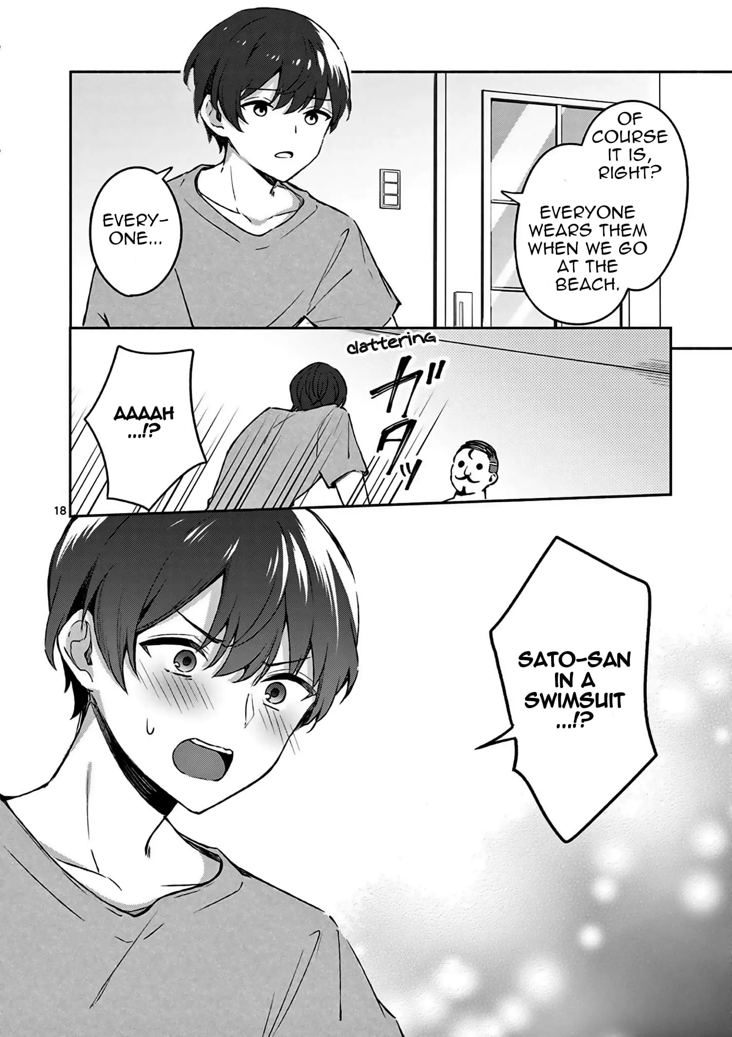 Shiotaiou no Sato-san ga Ore ni dake Amai - Chapter 23 - Page 18