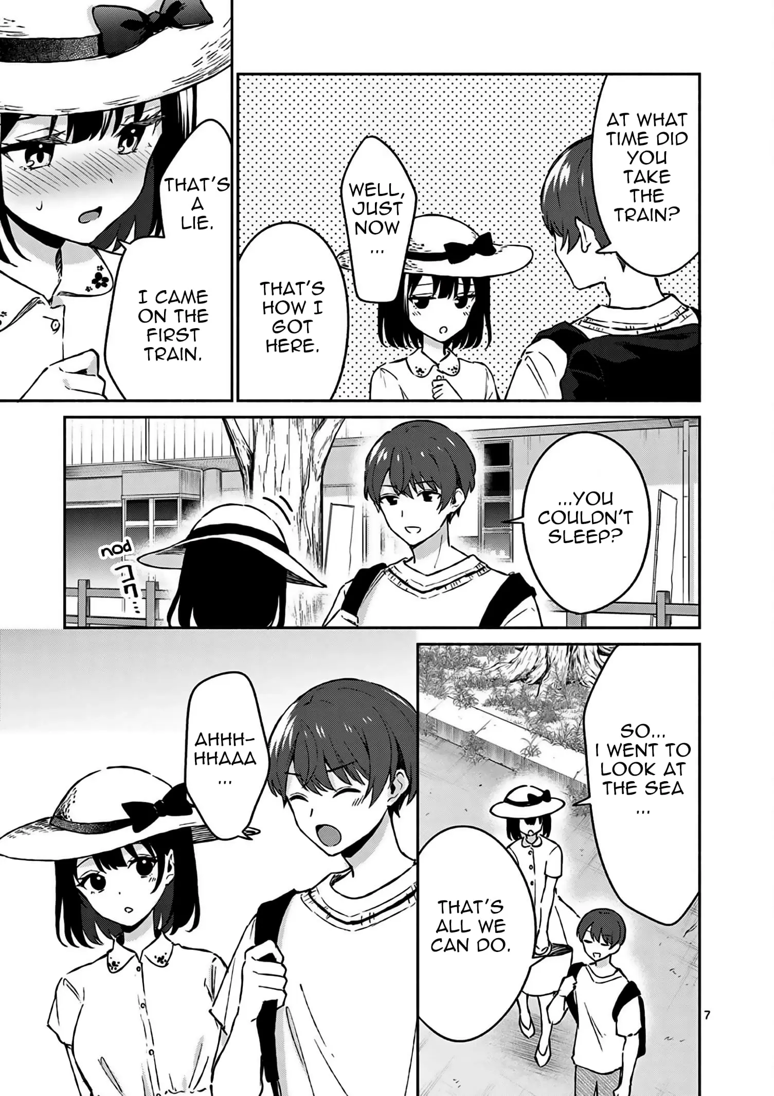 Shiotaiou no Sato-san ga Ore ni dake Amai - Chapter 24 - Page 7