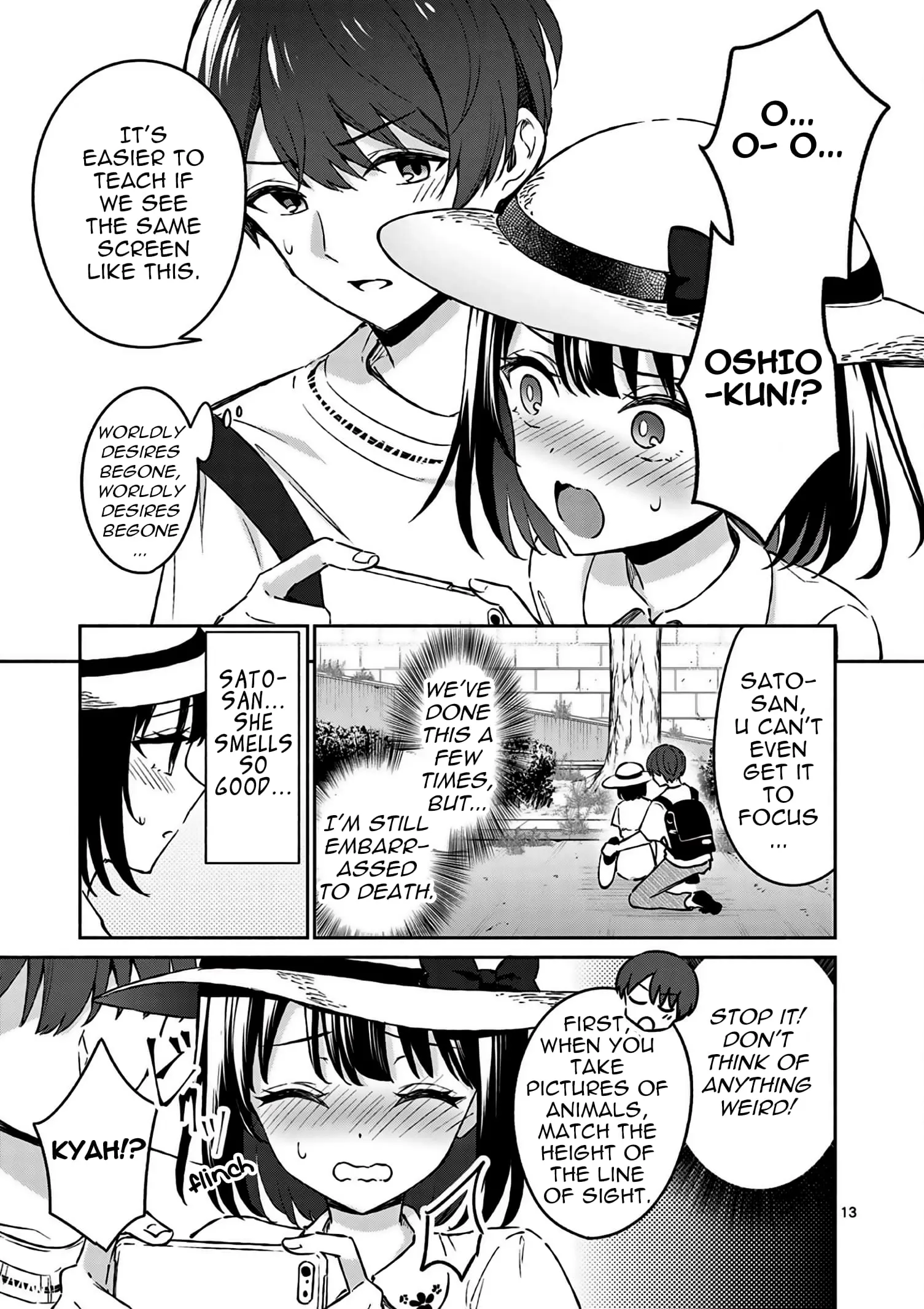 Shiotaiou no Sato-san ga Ore ni dake Amai - Chapter 24 - Page 13