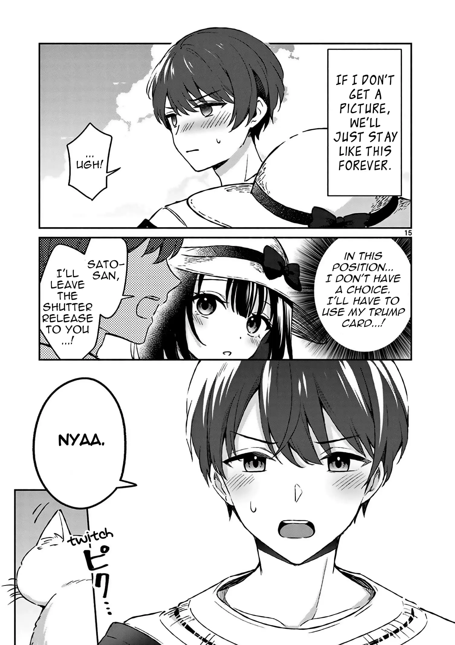 Shiotaiou no Sato-san ga Ore ni dake Amai - Chapter 24 - Page 15