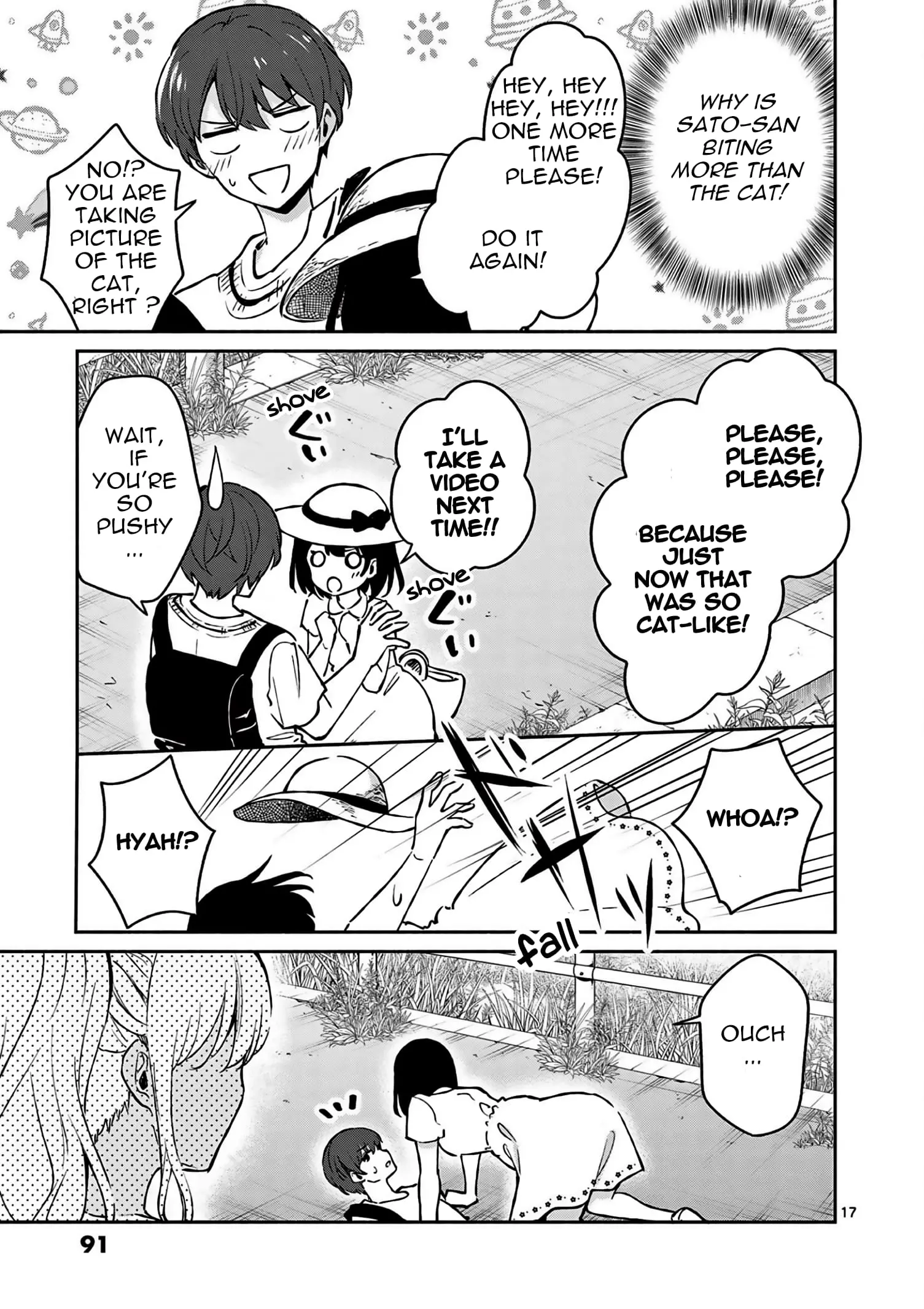 Shiotaiou no Sato-san ga Ore ni dake Amai - Chapter 24 - Page 17