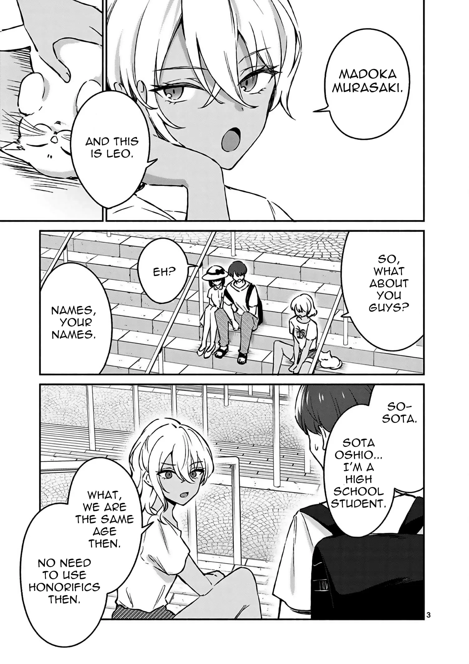 Shiotaiou no Sato-san ga Ore ni dake Amai - Chapter 25 - Page 3