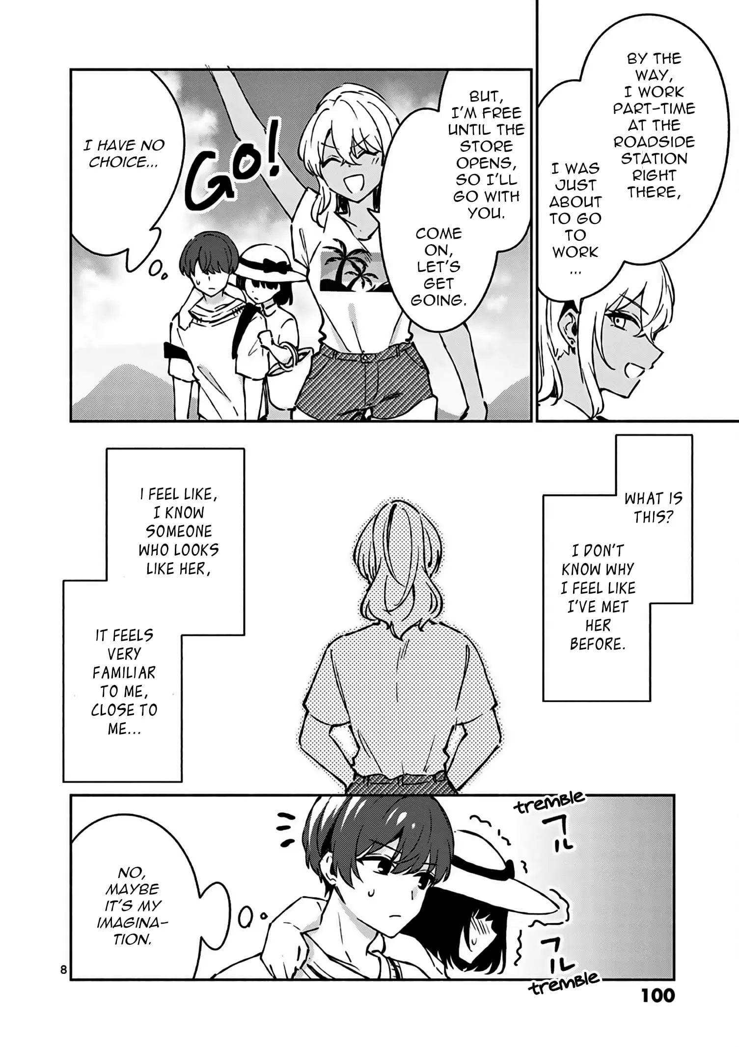 Shiotaiou no Sato-san ga Ore ni dake Amai - Chapter 25 - Page 8