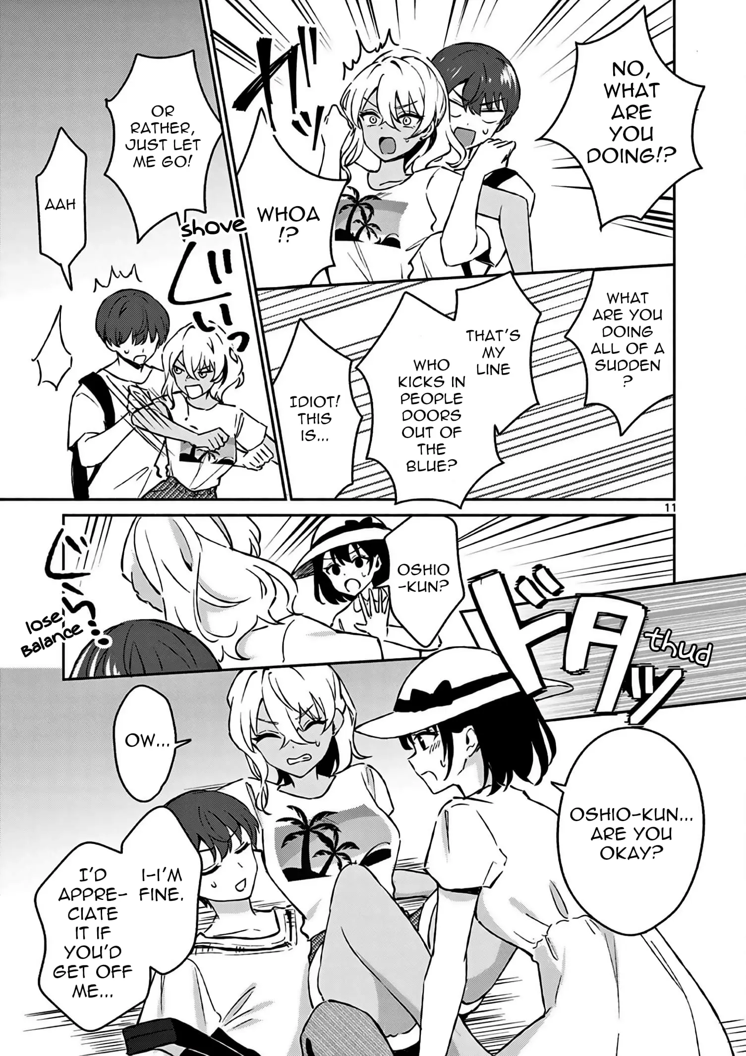 Shiotaiou no Sato-san ga Ore ni dake Amai - Chapter 25 - Page 12