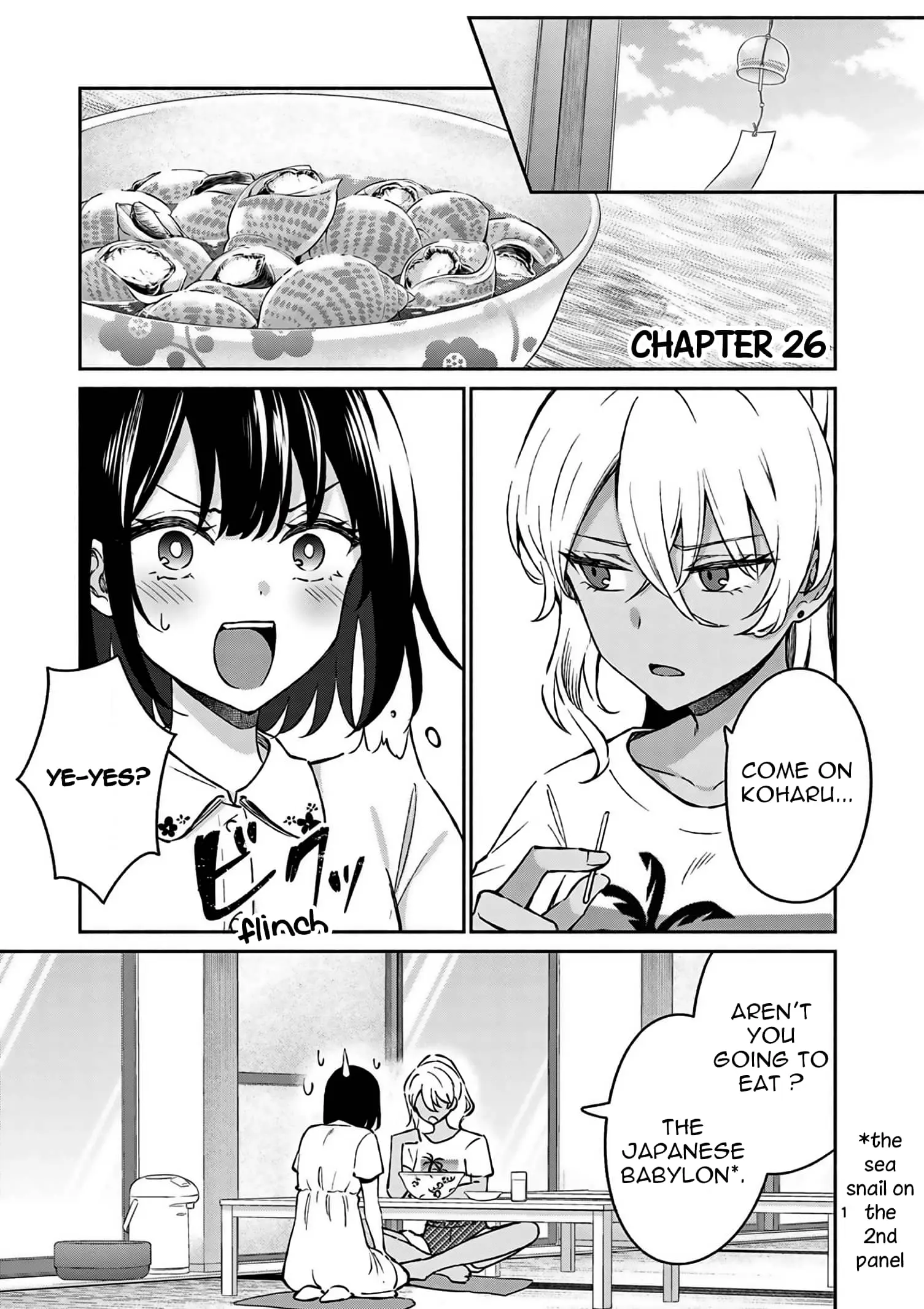 Shiotaiou no Sato-san ga Ore ni dake Amai - Chapter 26 - Page 1